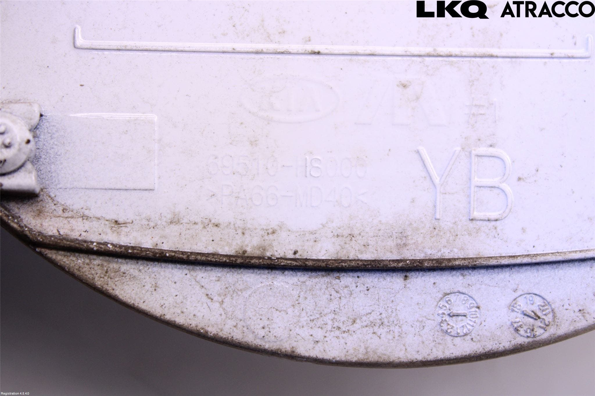 Kia RIO 17- Tanklucka