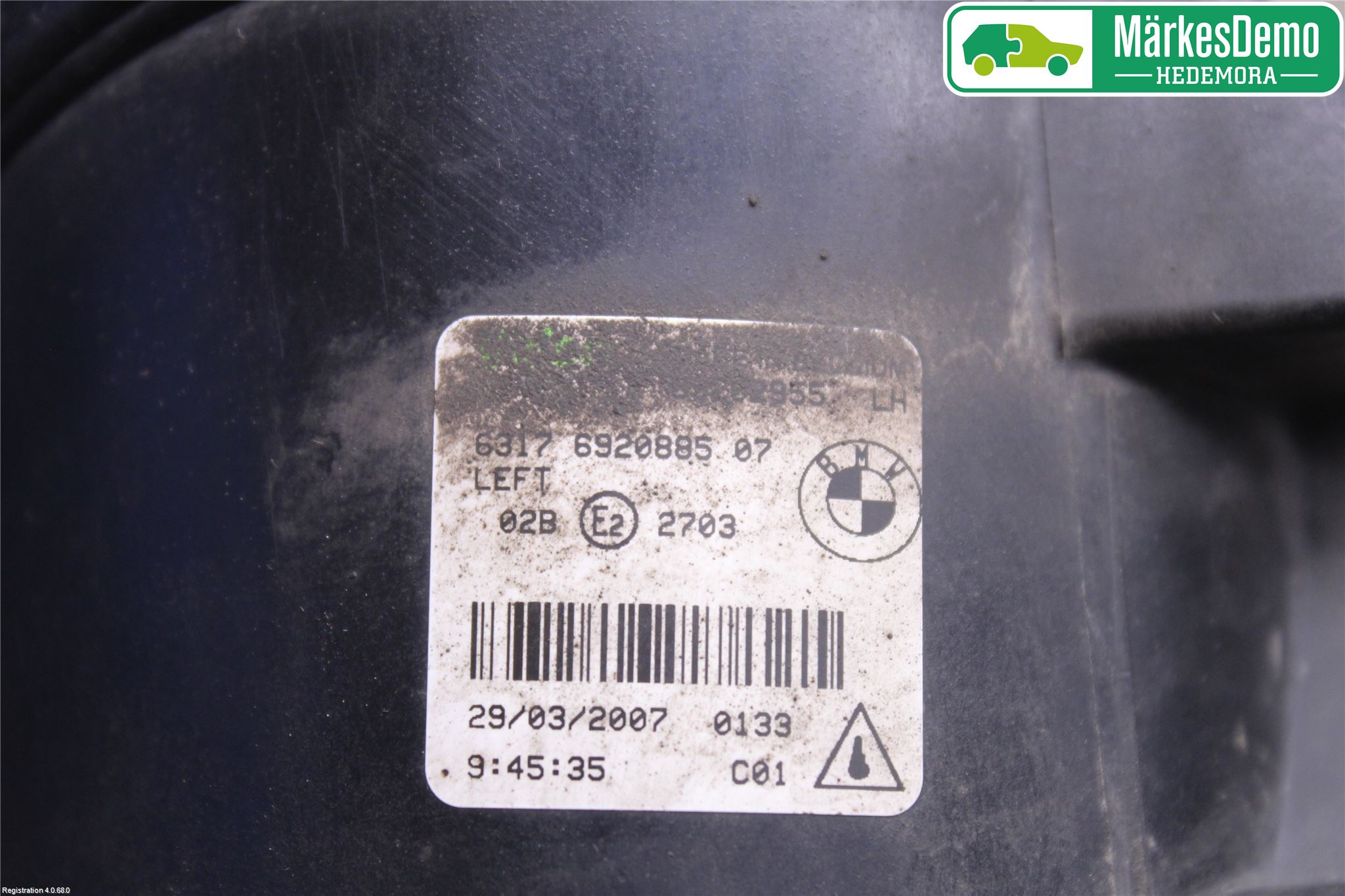 BMW X5 E53     99-06 Dimljus-Varselljus Fram