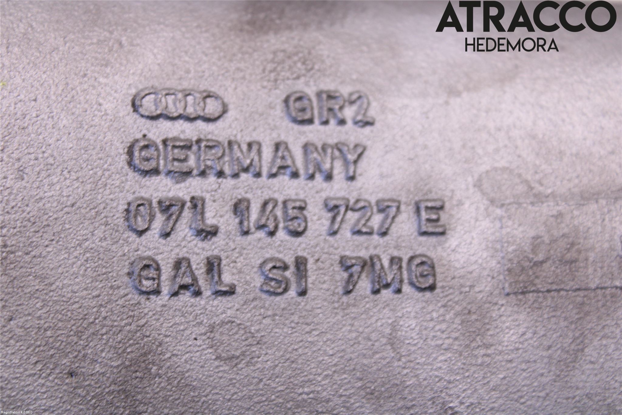 Audi A6/S6     05-11 Laddluft-Intercoolerrör