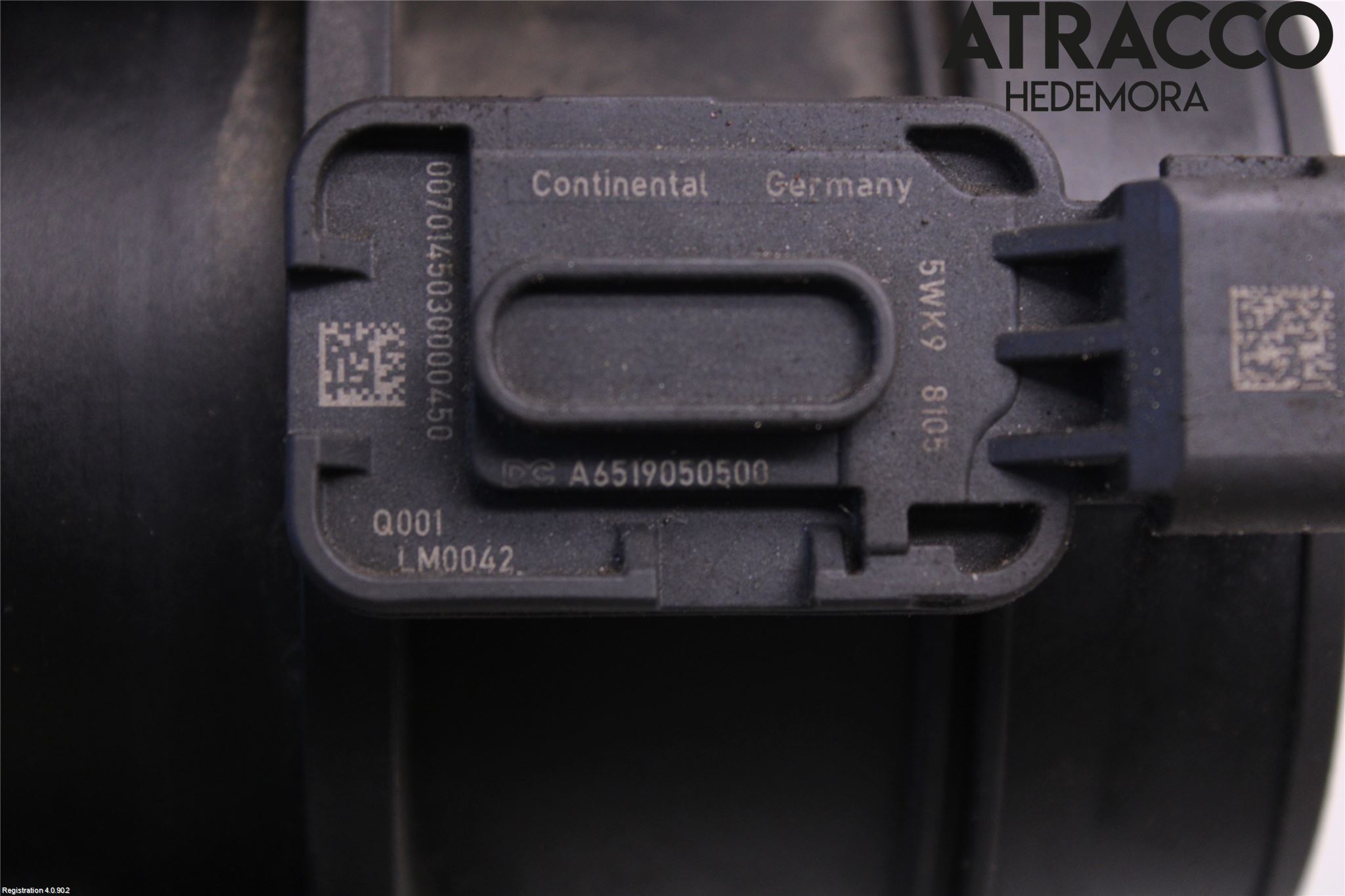 Mercedes-Benz MB VITO/V-KLASS (W640,W447,W448) 14- Injluftmassamätare