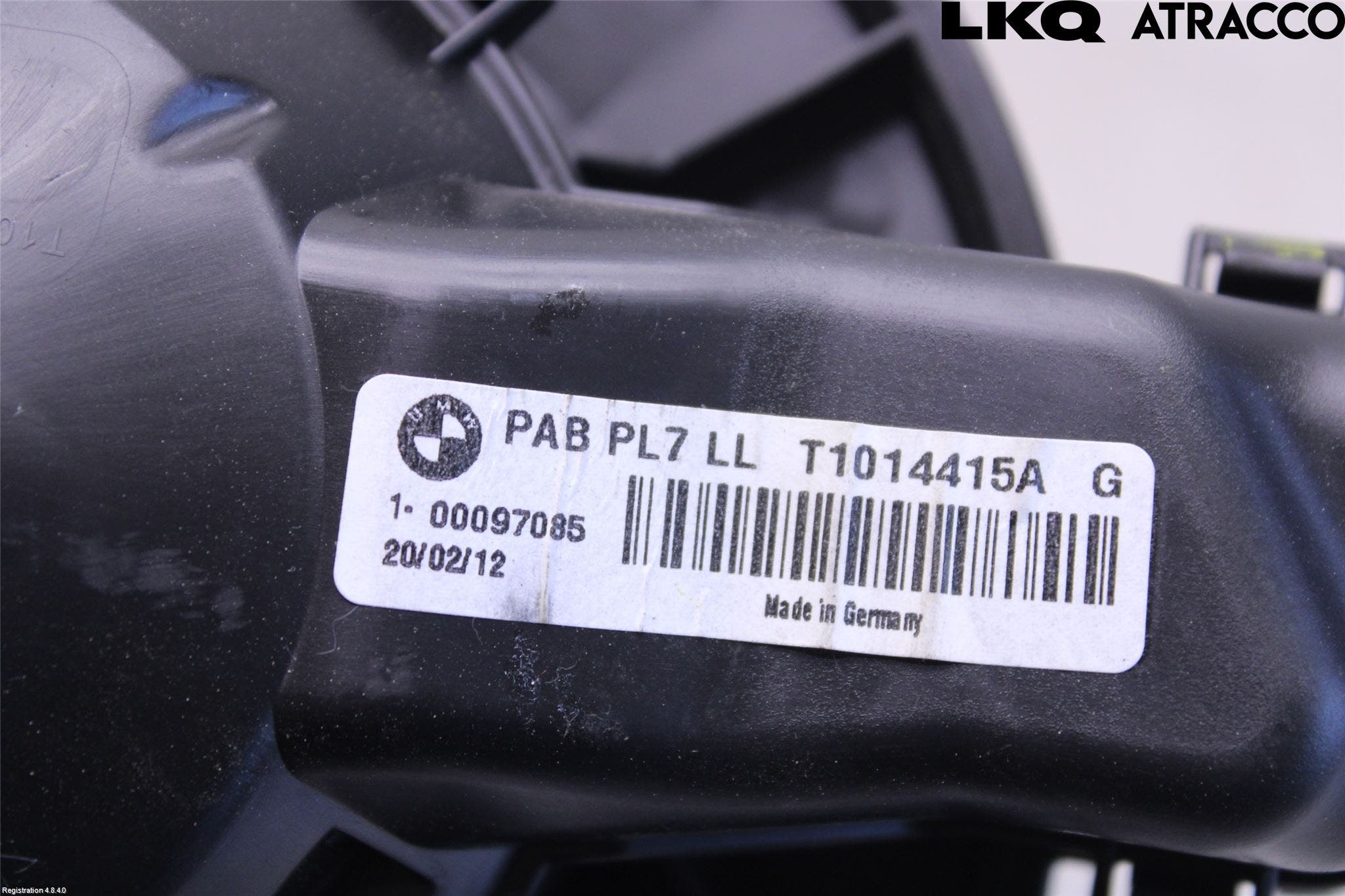 BMW 1 F20/F21 11-19 Ac Värmefläkt