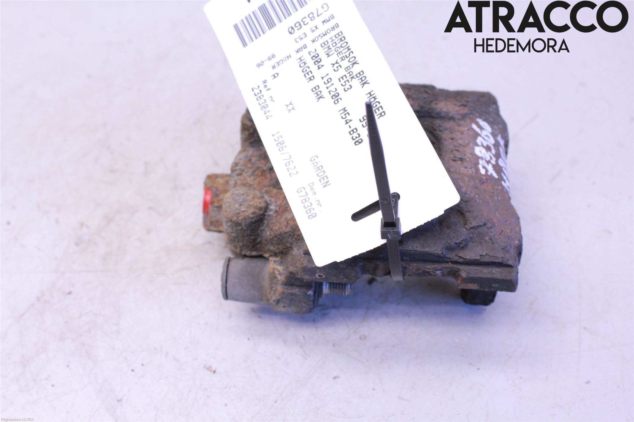 BMW X5 E53     99-06 Bromsok Bak Höger