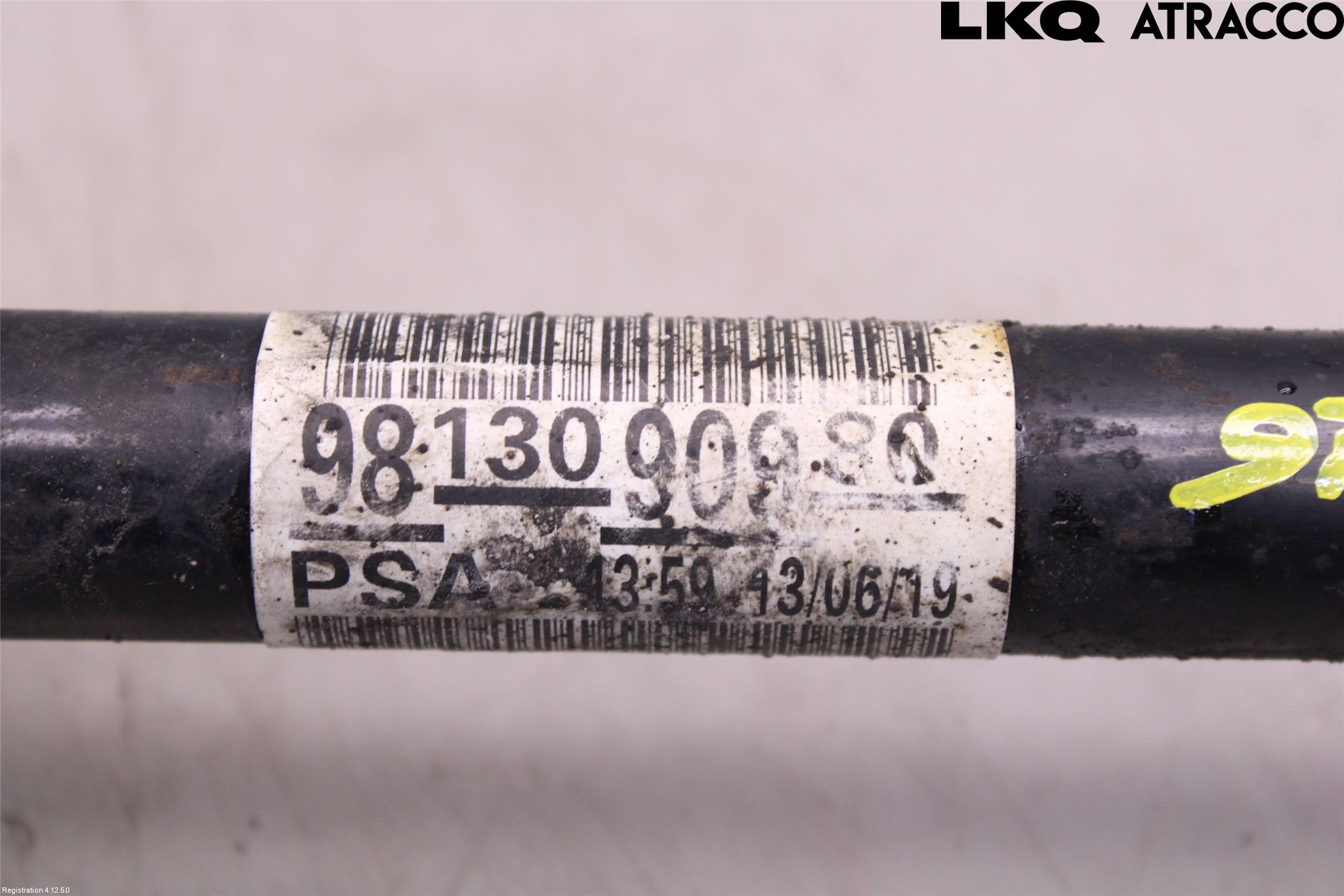 Peugeot EXPERT/E-EXPERT 17- Drivaxel Fram Höger