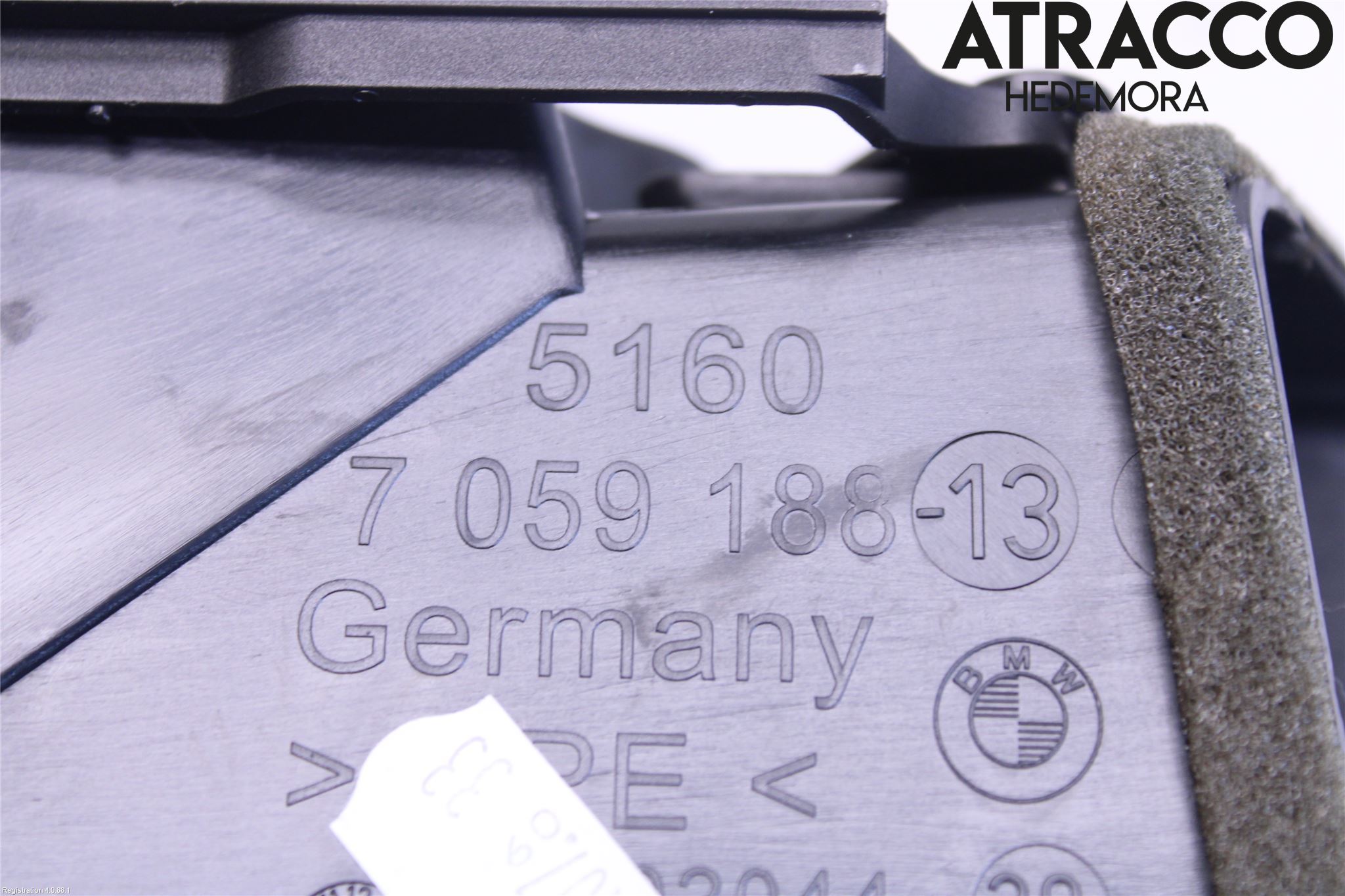 BMW 1 E82/88 Coupé/Cab 06-13 Defrosterkanal-Munstycke