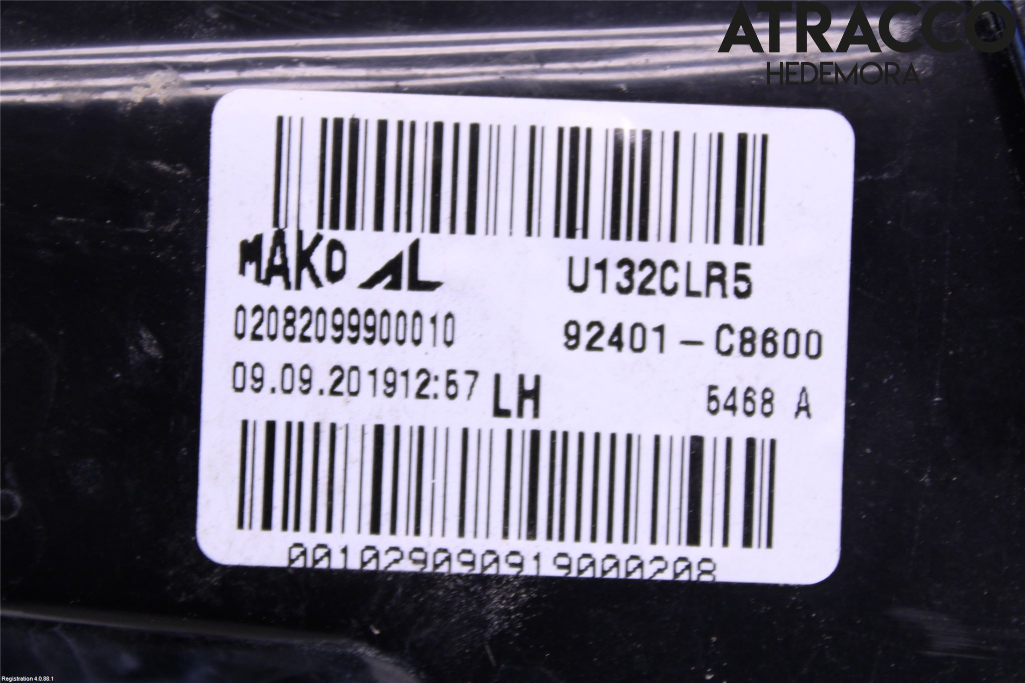 Hyundai i20 GB 15-20 Bakljus Vänster