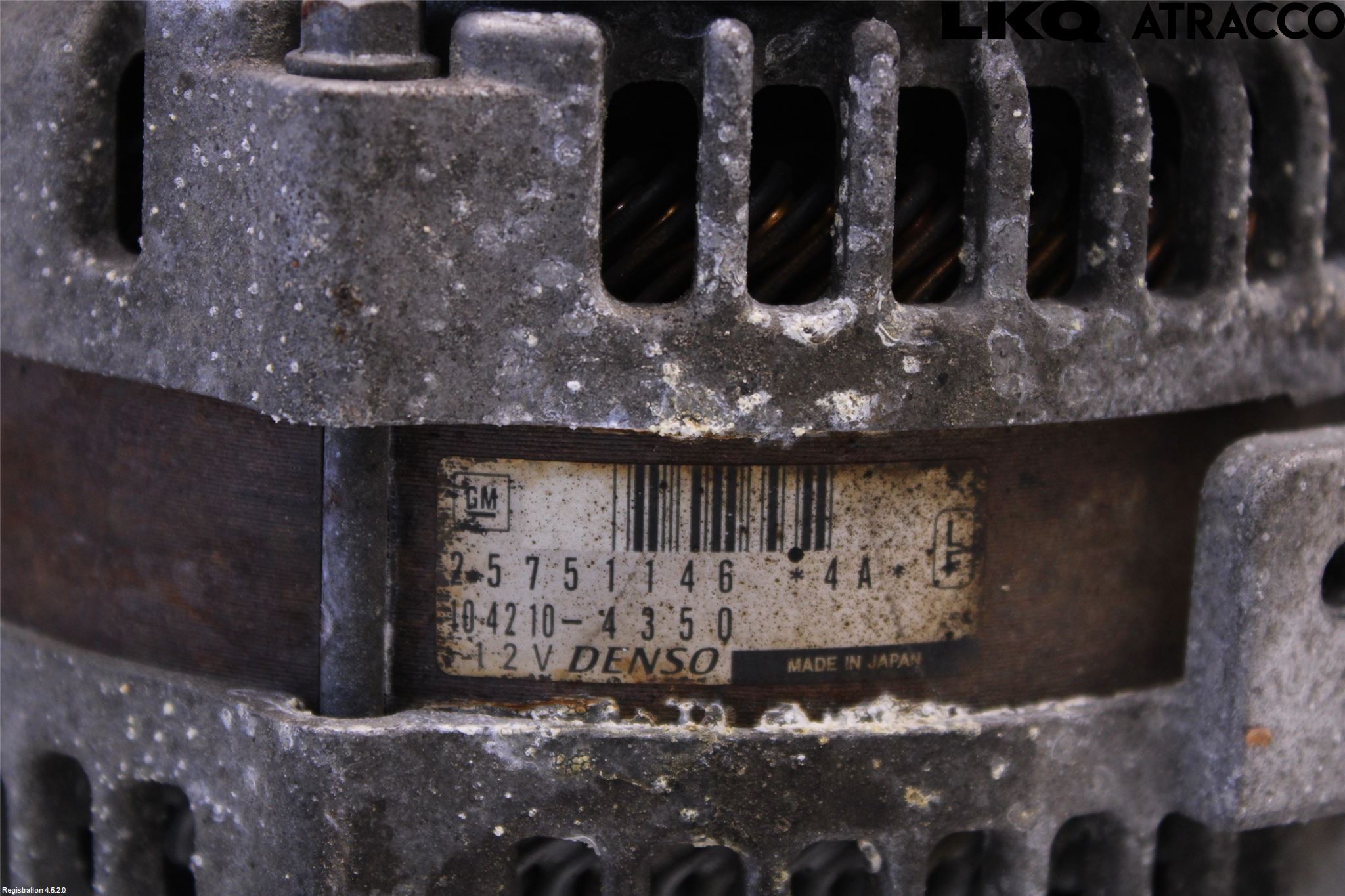 Cadillac SRX Generator