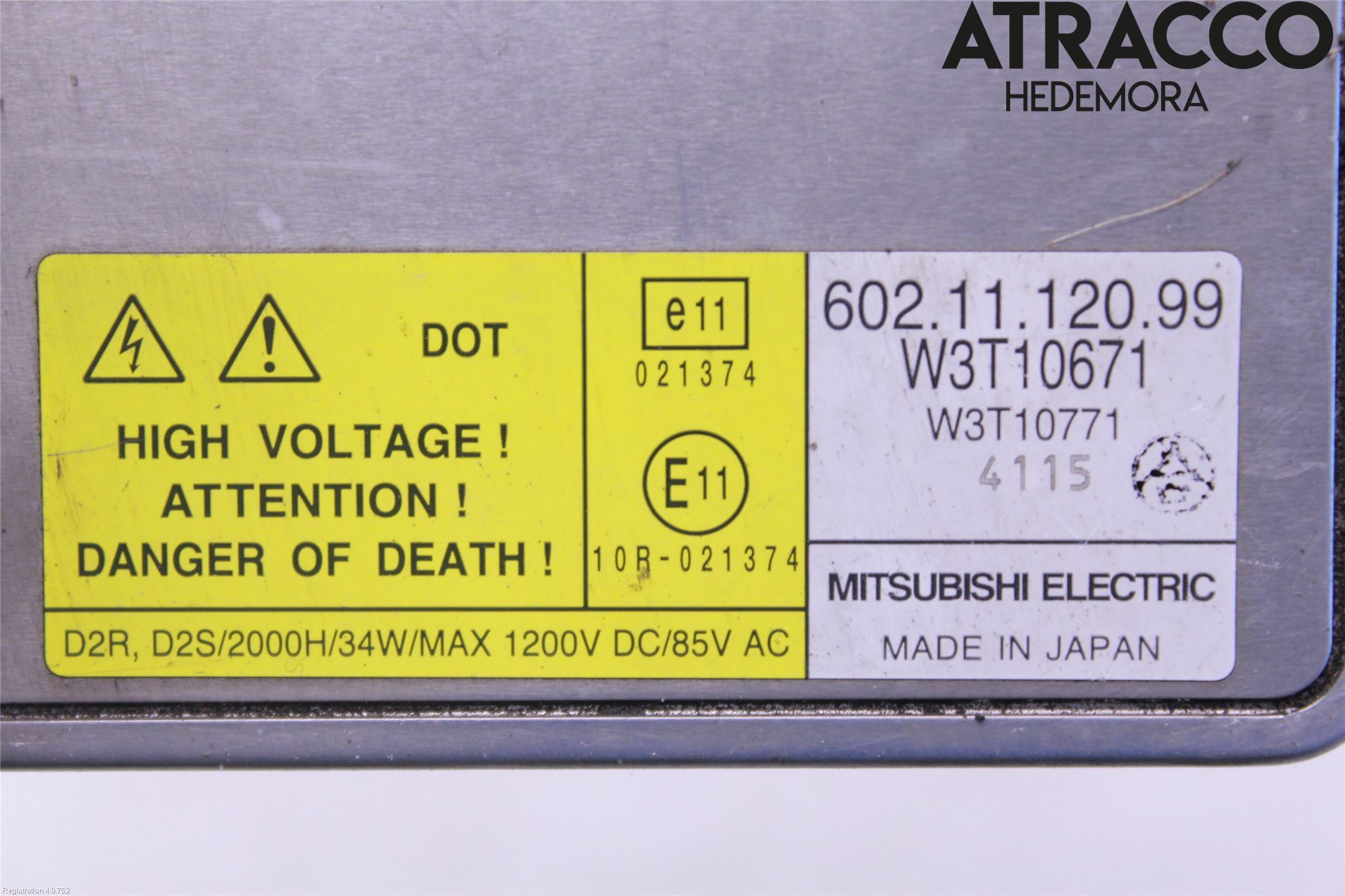 Audi A4/S4 01-05 Styrenhet Strålkastare