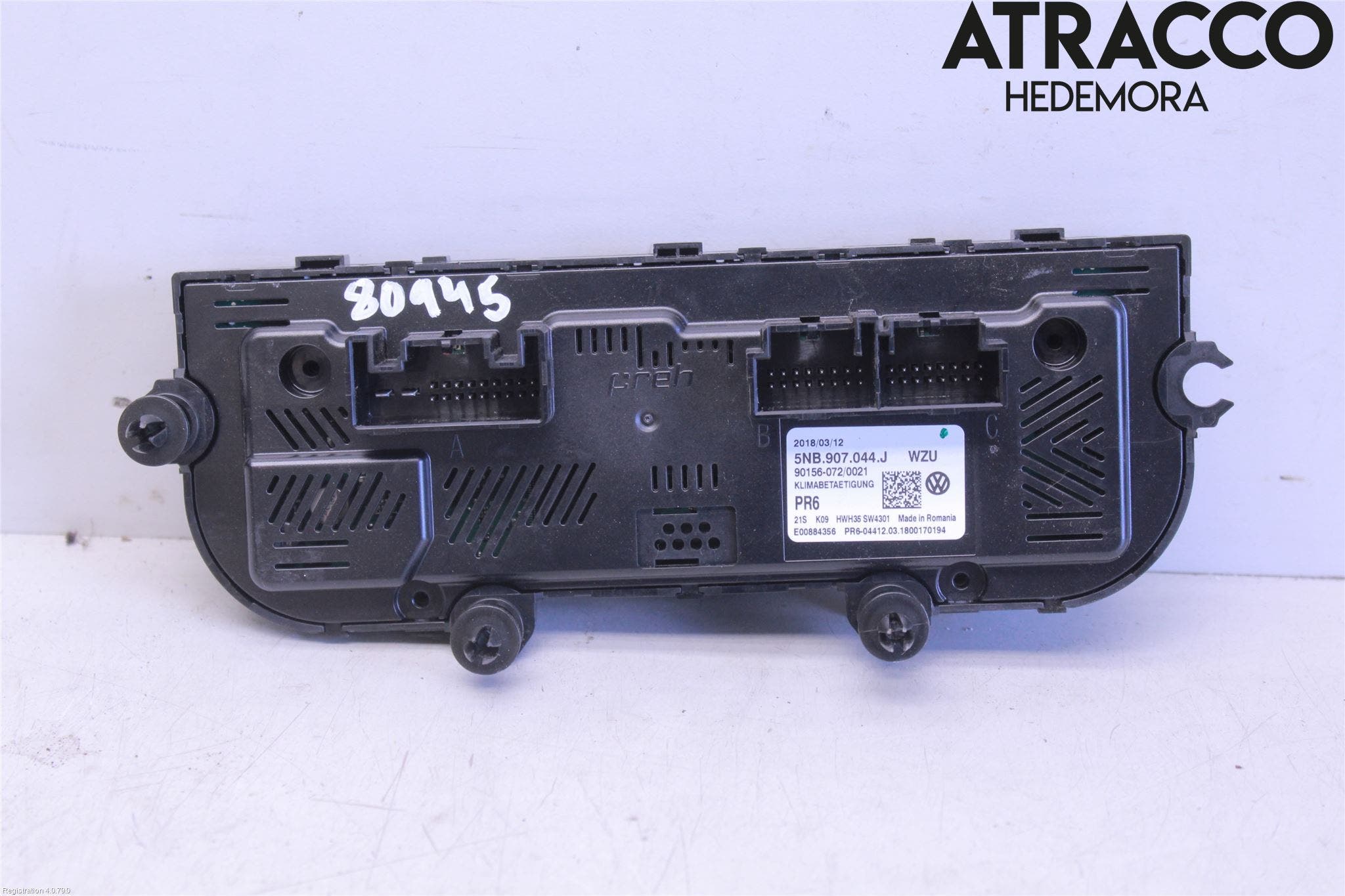 Volkswagen VW TIGUAN 16-24 Ac Styrenhet Ac Manöveren