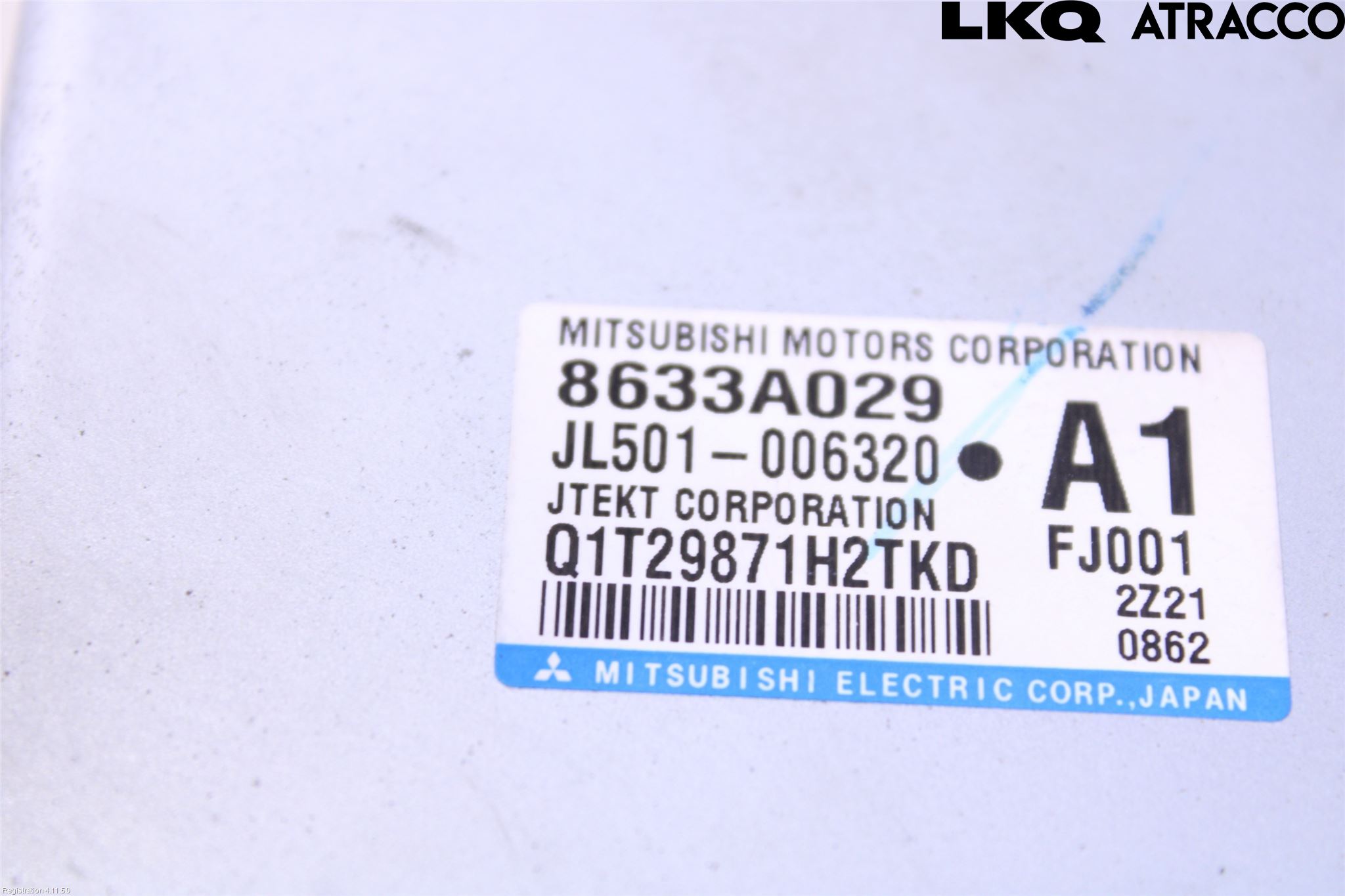 Mitsubishi SPACE STAR 13- Rattaxelagg Med Inb Servo