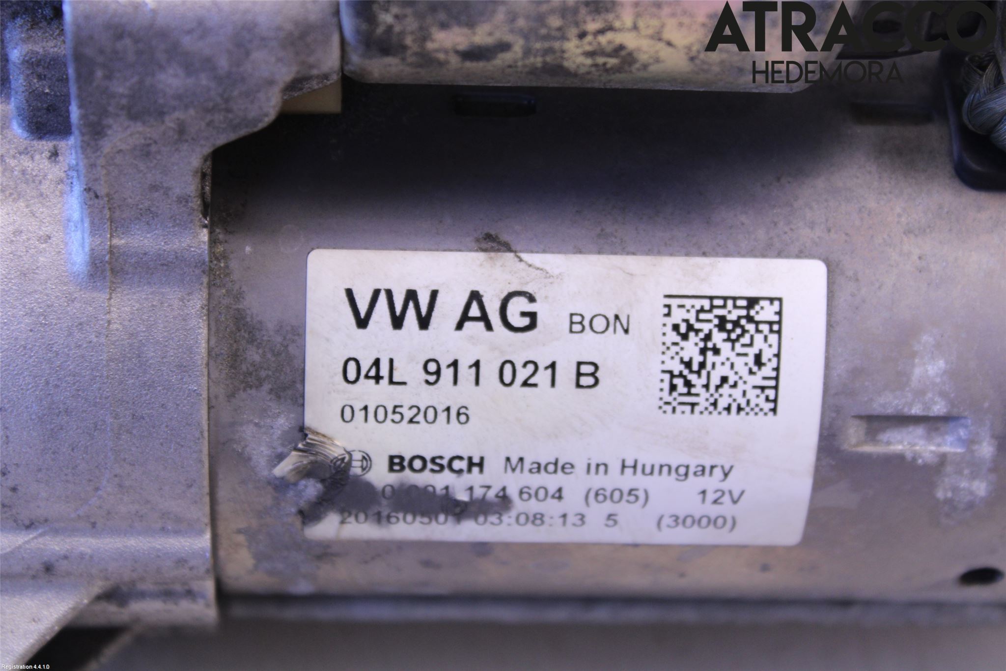 Audi A4/S4 B9 16-19 Startmotor Diesel