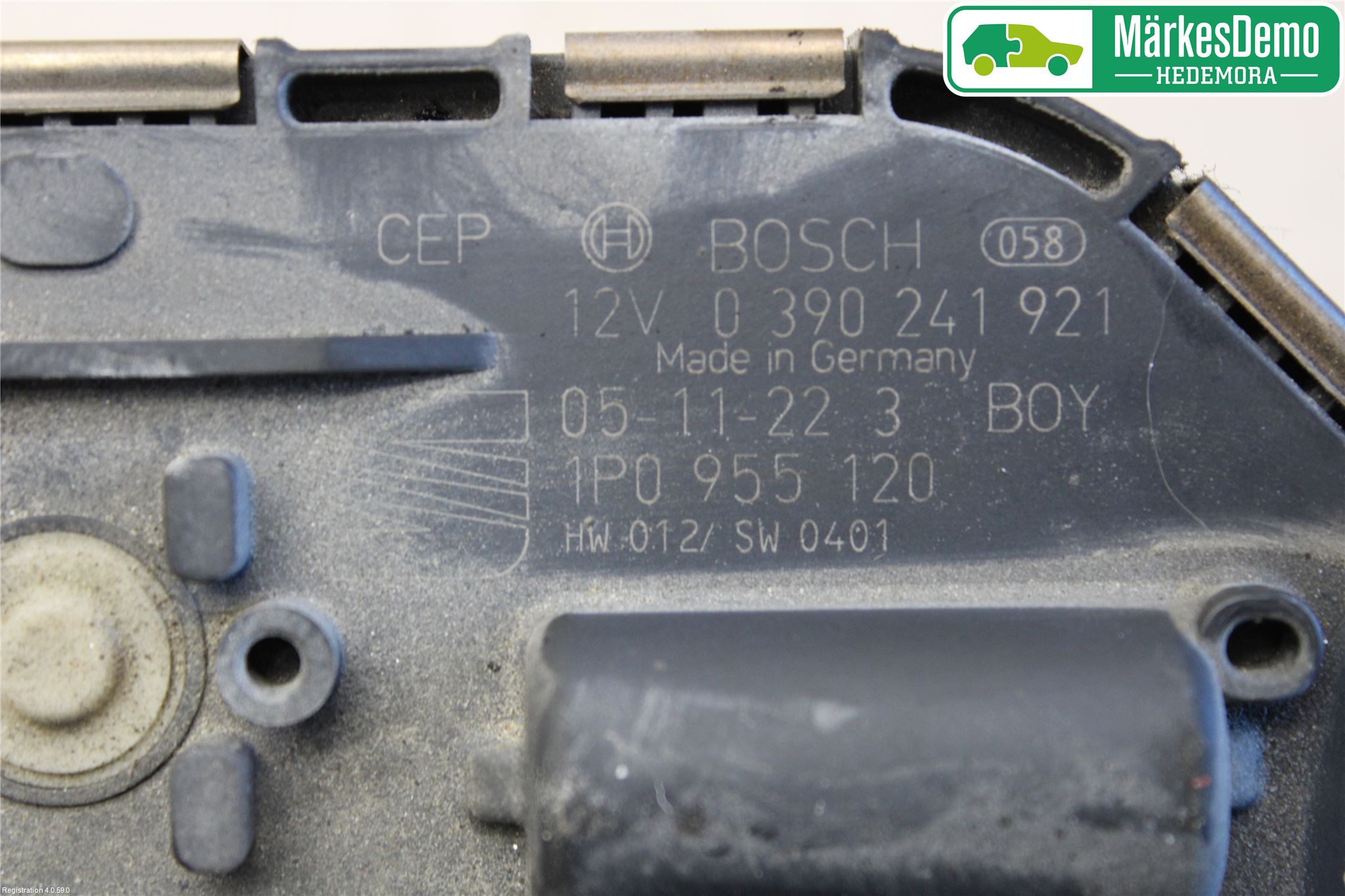 Seat LEON 06-12 Torkarmotor Vindruta