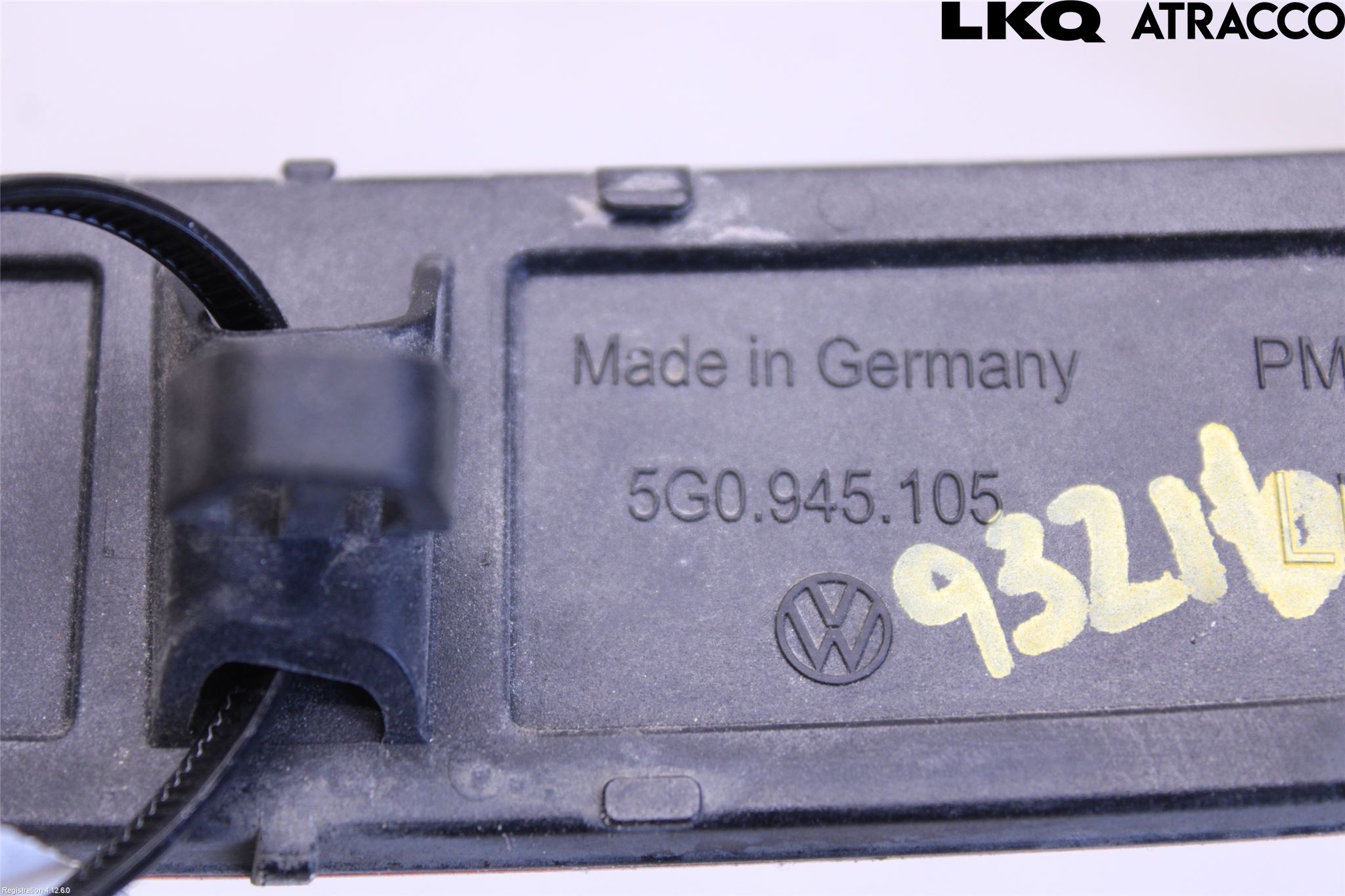 Volkswagen VW GOLF / E-GOLF VII 13-20 Dimljus/Reflex Bak