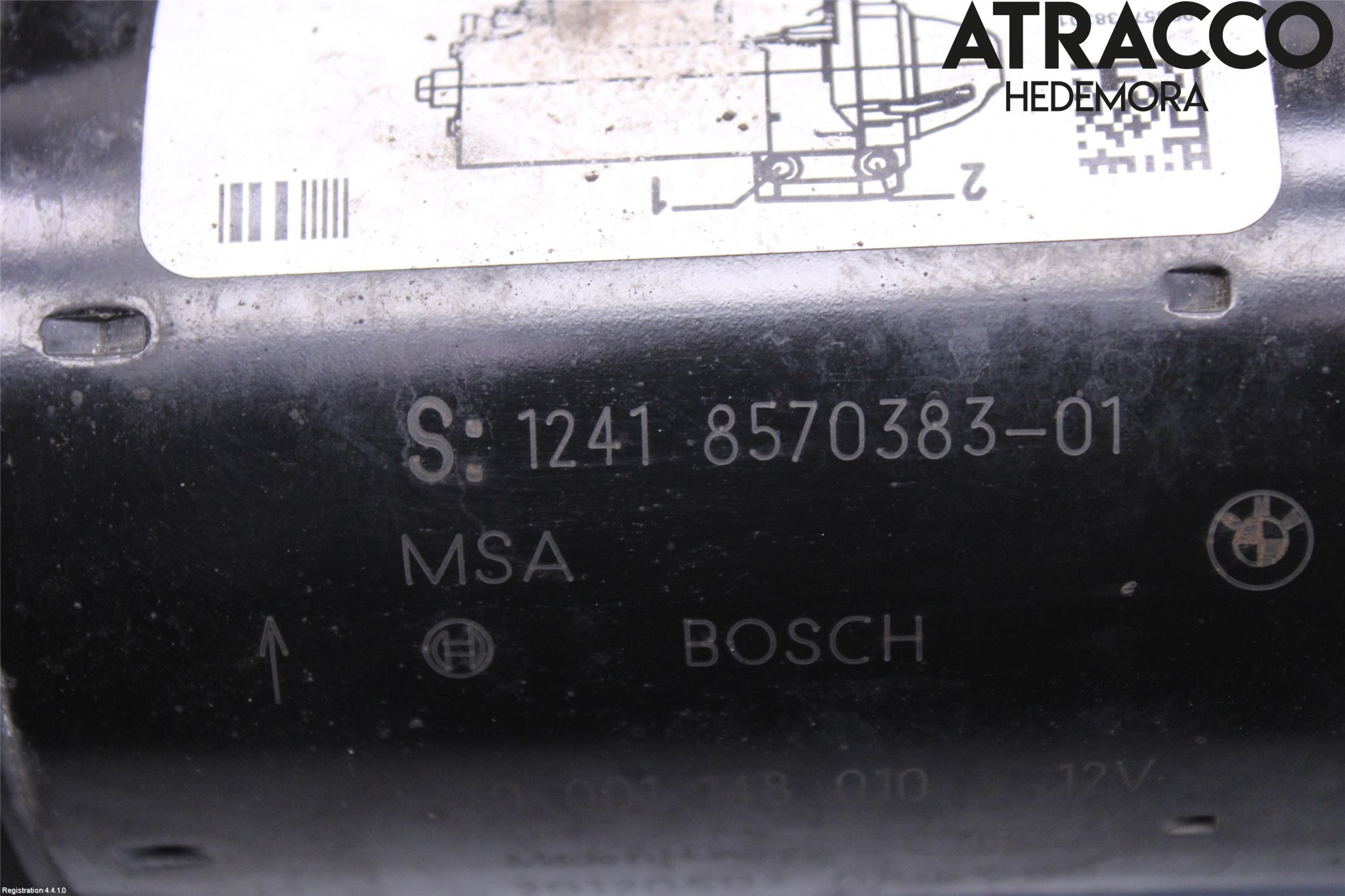 BMW 3 F30/F31/F80 12-19 Startmotor Diesel