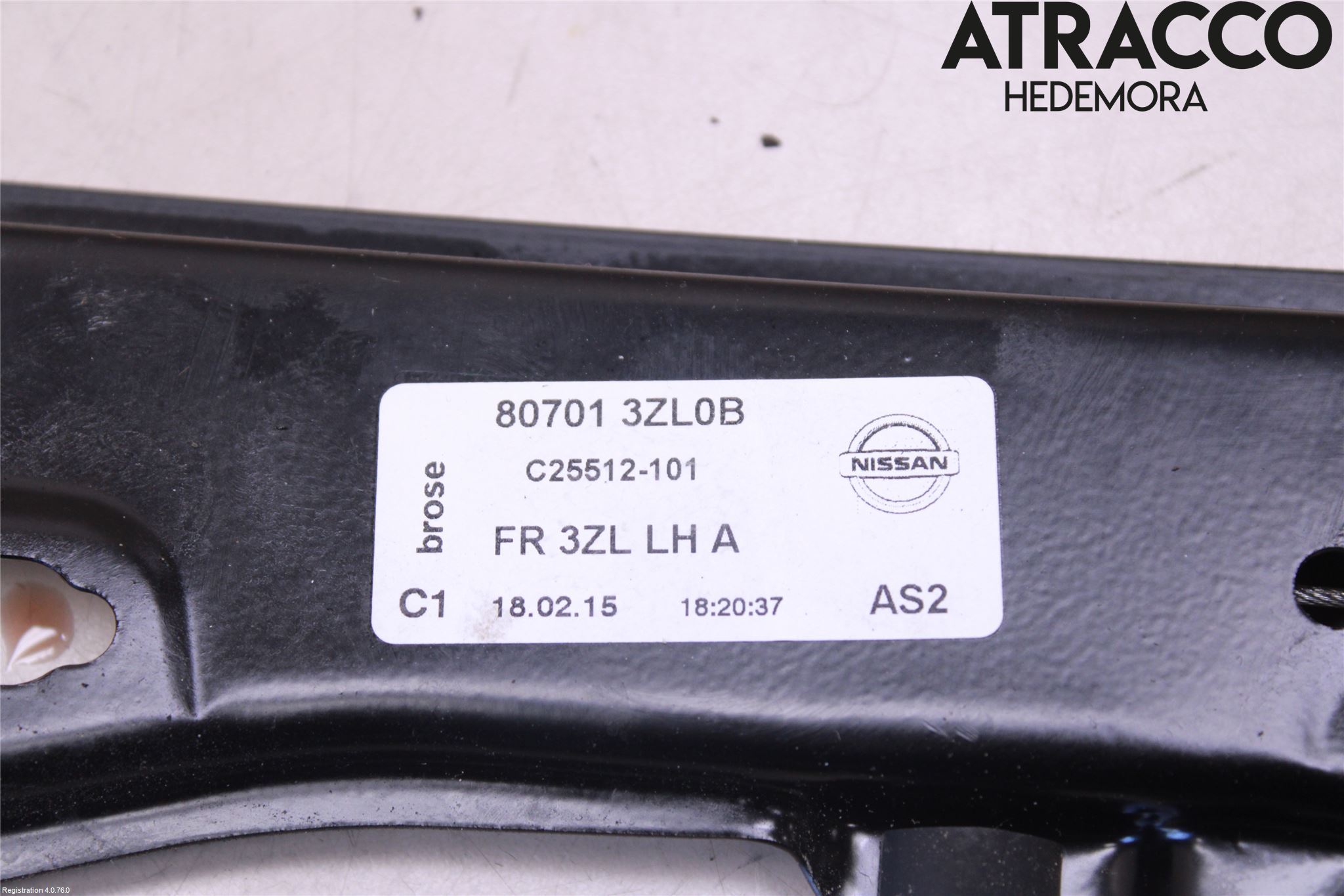 Nissan PULSAR Fönsterhiss El Kompl
