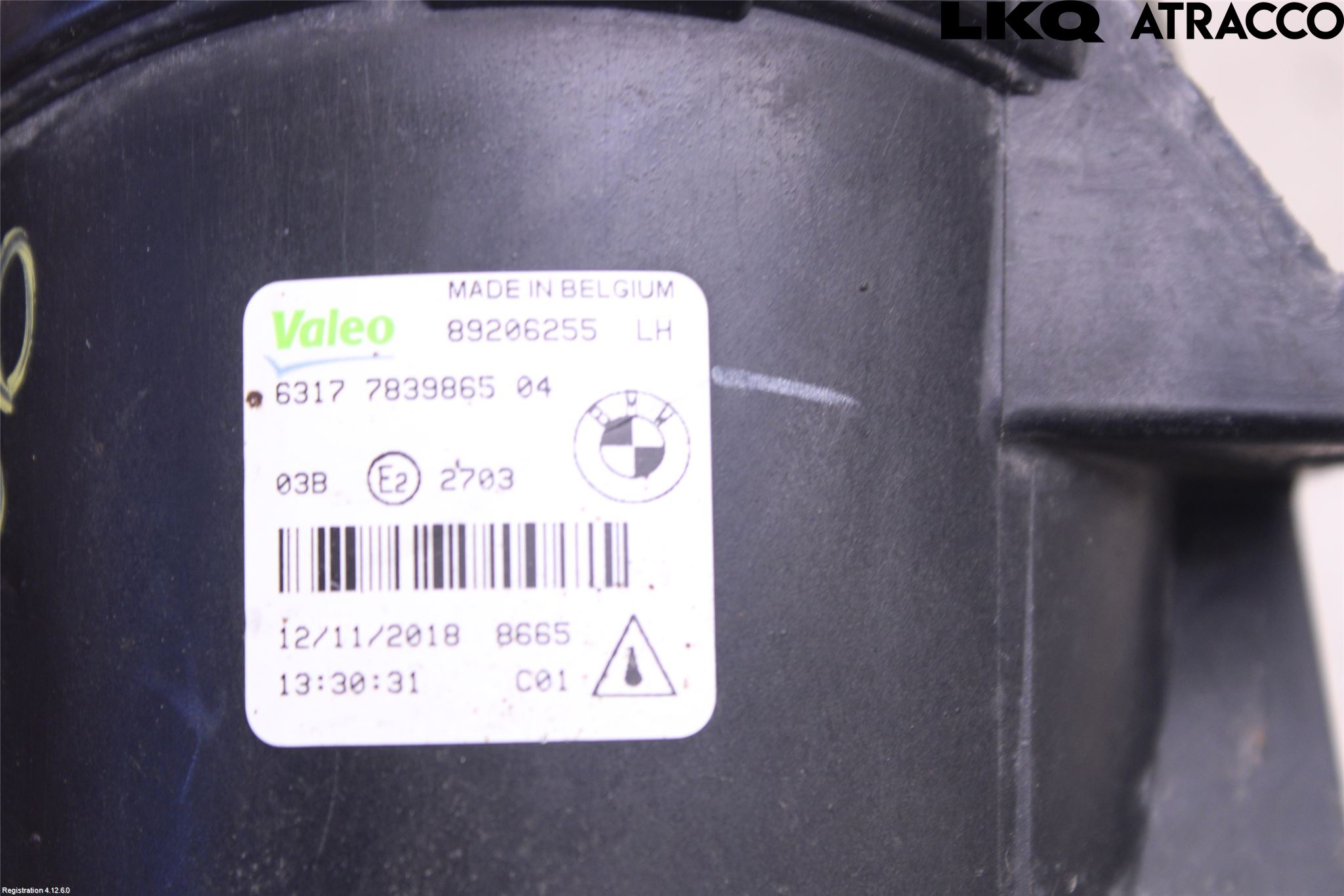BMW 5 F10/F11/F18 09-17 Dimljus-Varselljus Fram
