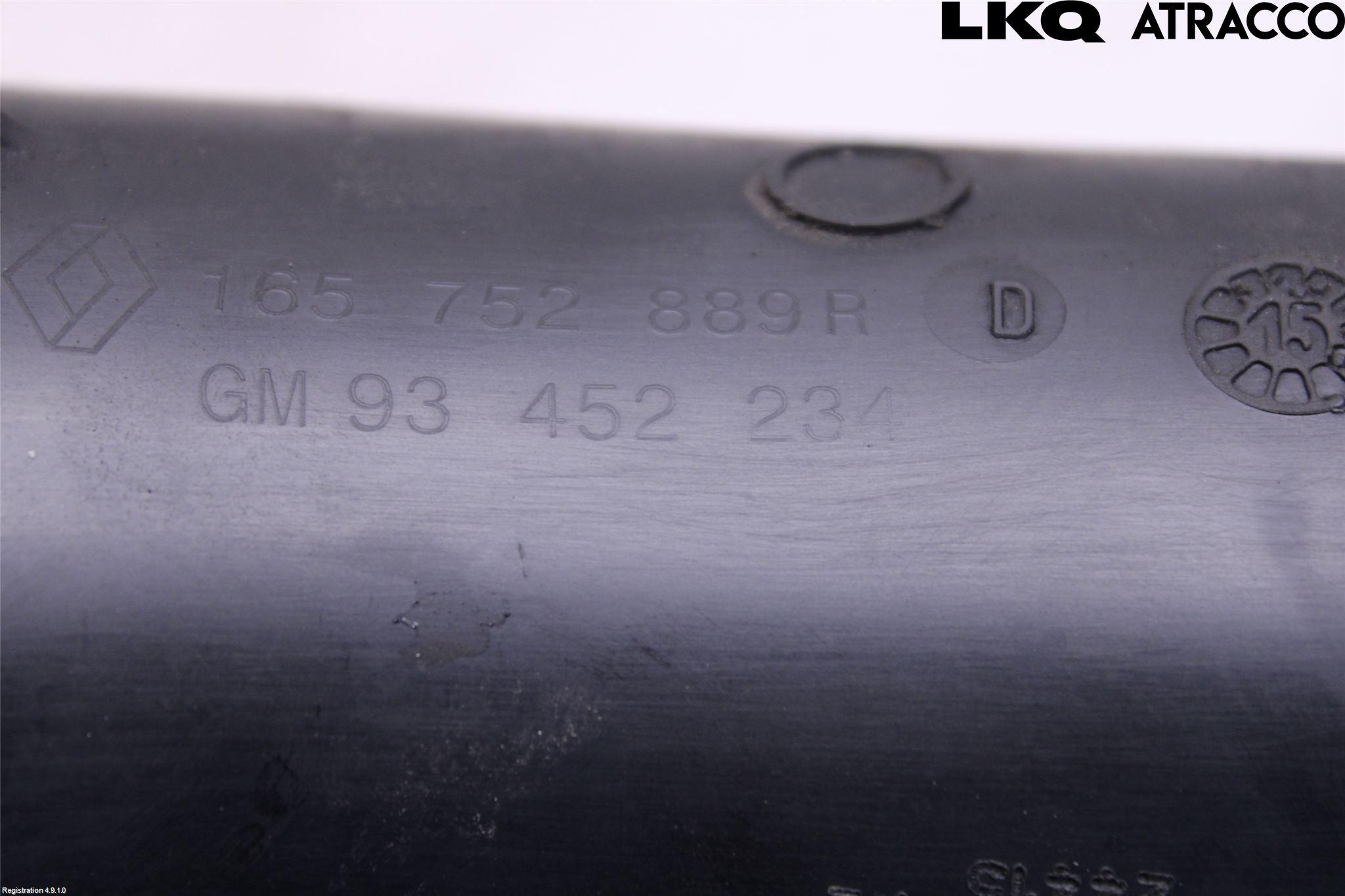 Opel VIVARO 15-19 Laddluft-Intercoolerrör