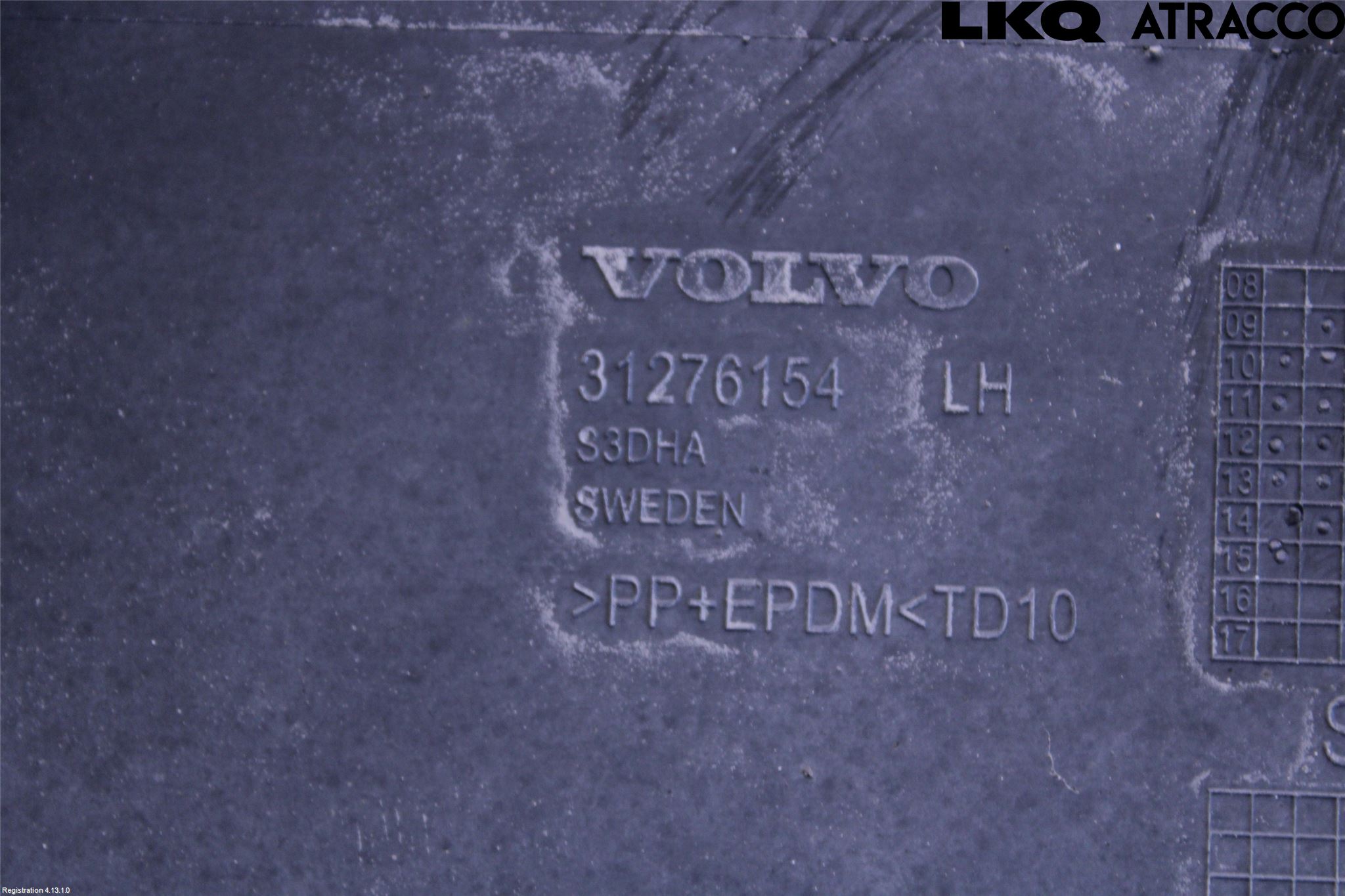 Volvo XC70 14-16 Dörr Dekorlist Bak Vä