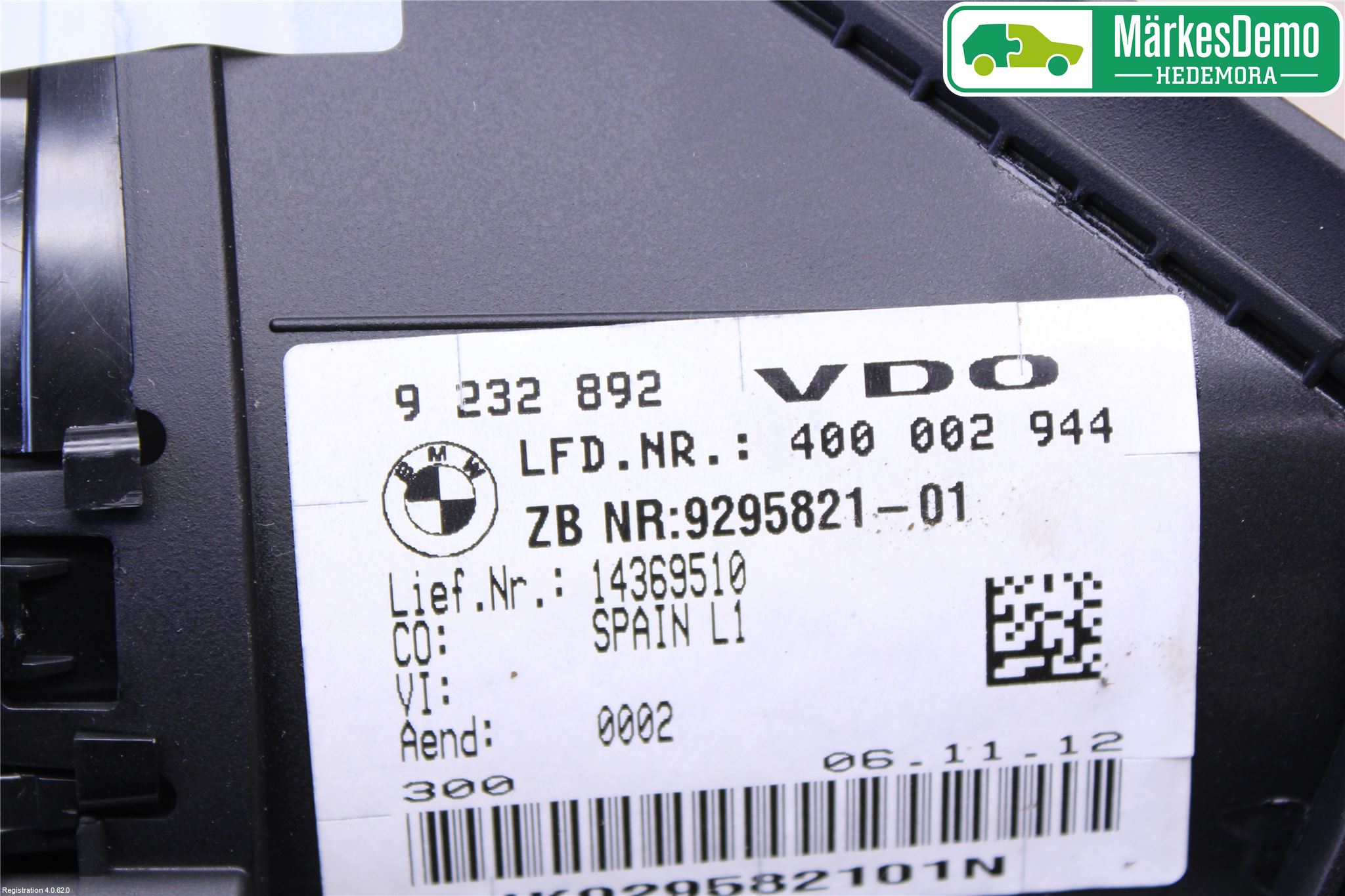 BMW 1 F20/F21 11-19 Instrument Komb