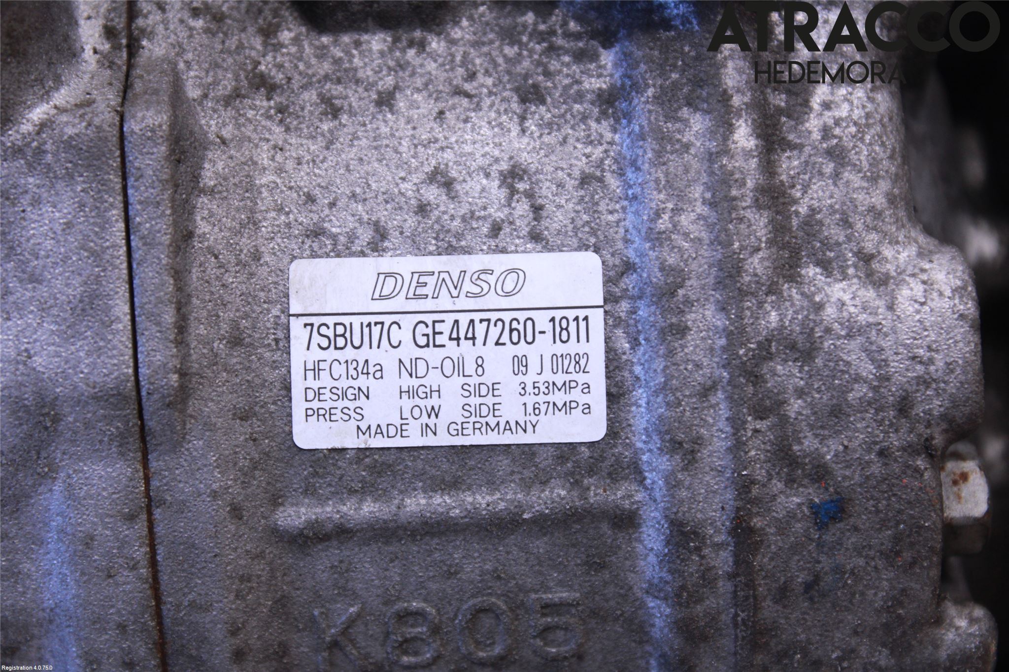 BMW 3 E90/91 SED/TOU 05-12 Ac Kompressor