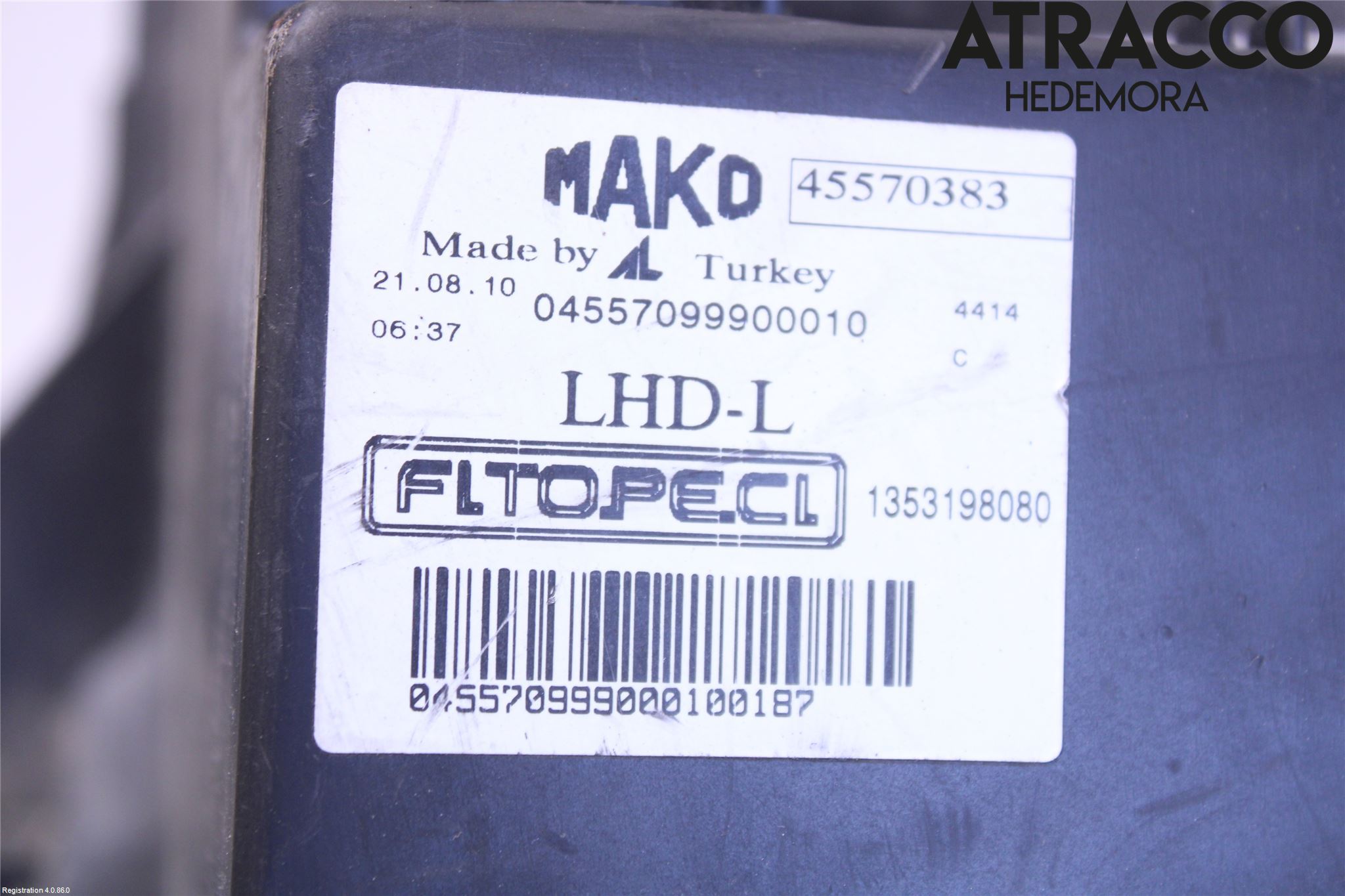 Fiat FIORINO Strålkastare Vänster