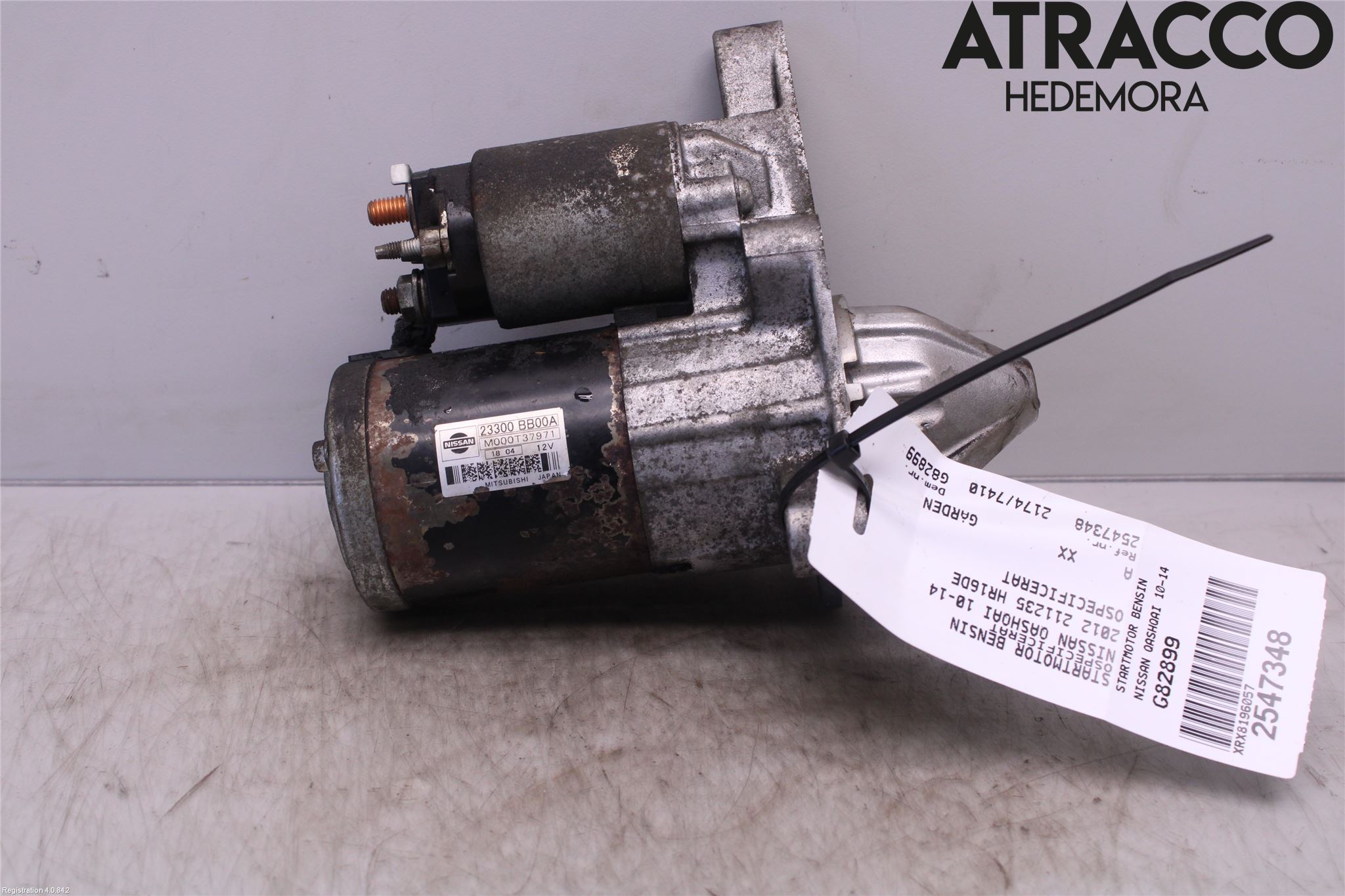 Nissan QASHQAI 10-14 Startmotor