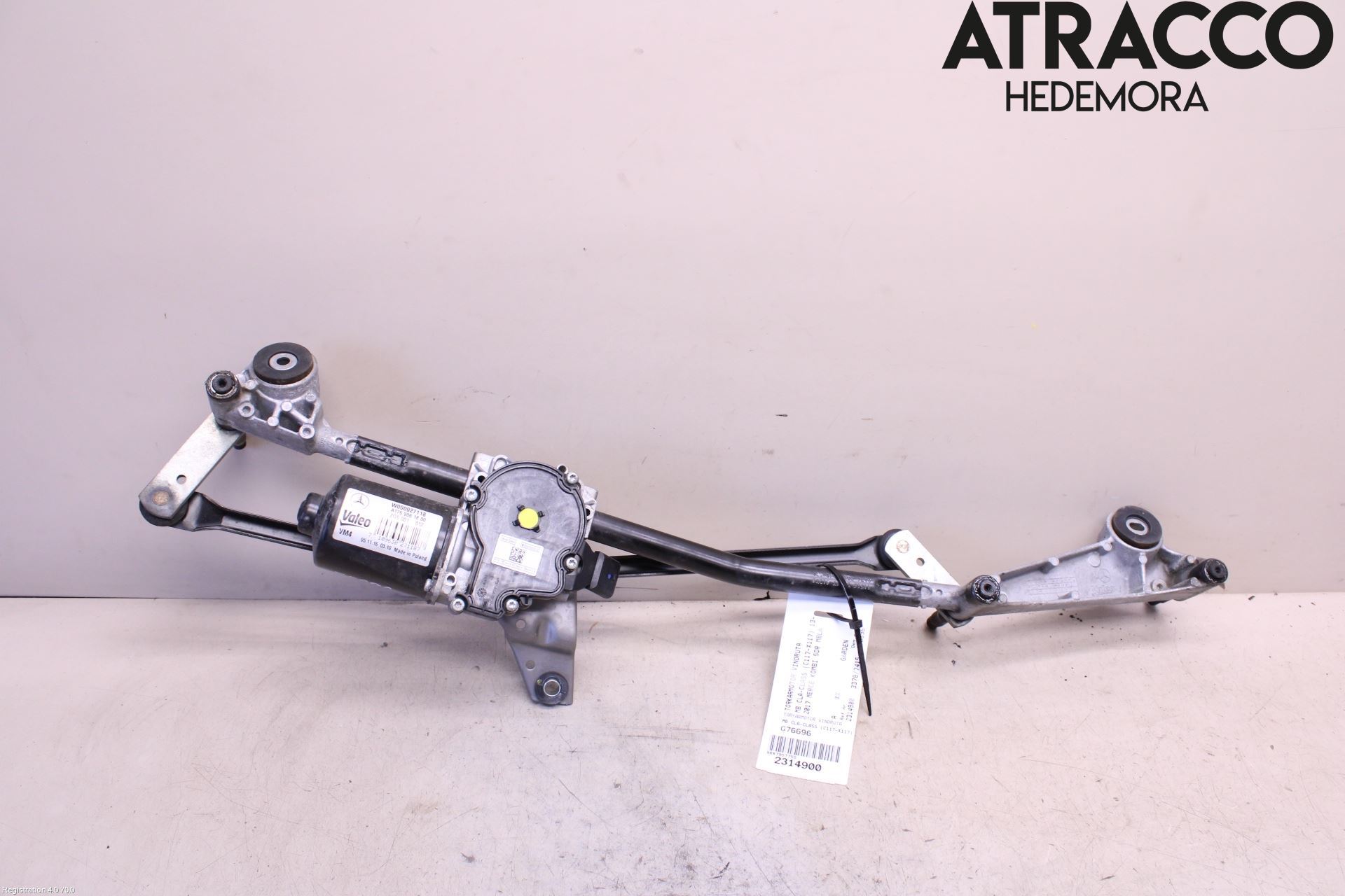 Mercedes-Benz MB CLA-KLASS (C117/X117) 13-19 Torkarmotor Vindruta