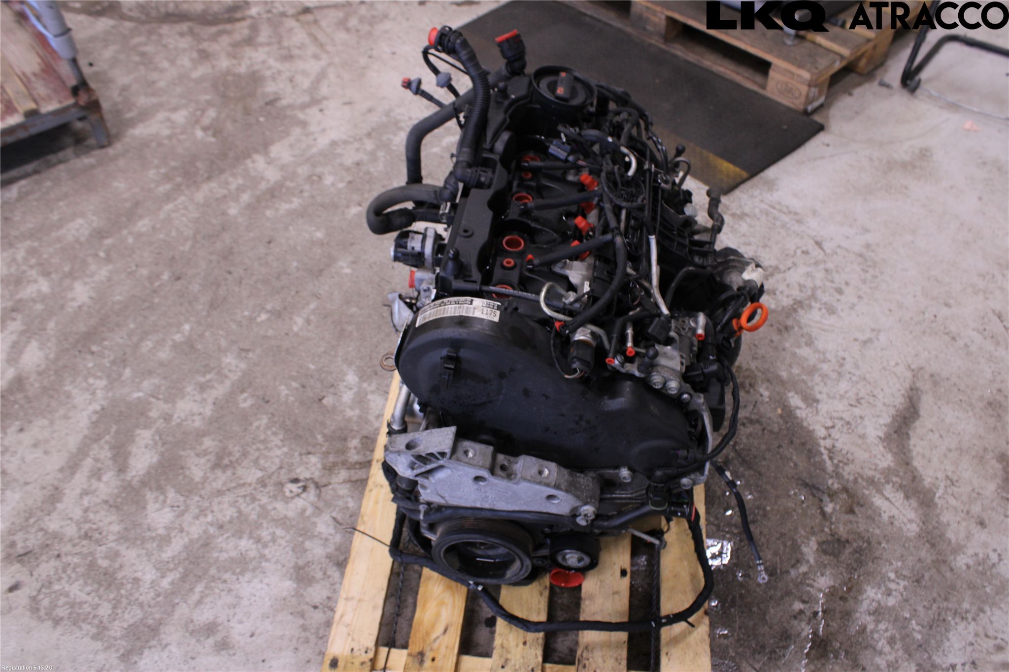 Volkswagen VW GOLF VI 09-13 Motor Diesel