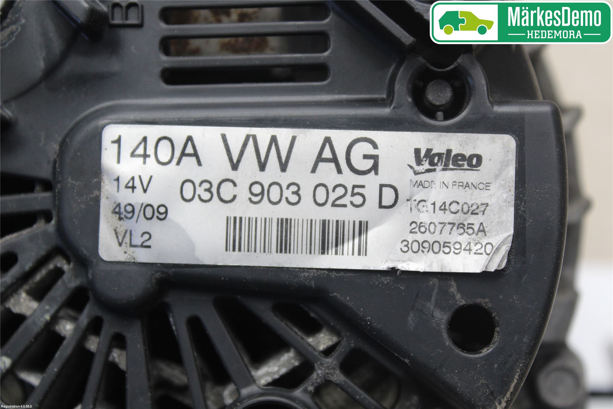 Volkswagen VW PASSAT 05-11 Generator