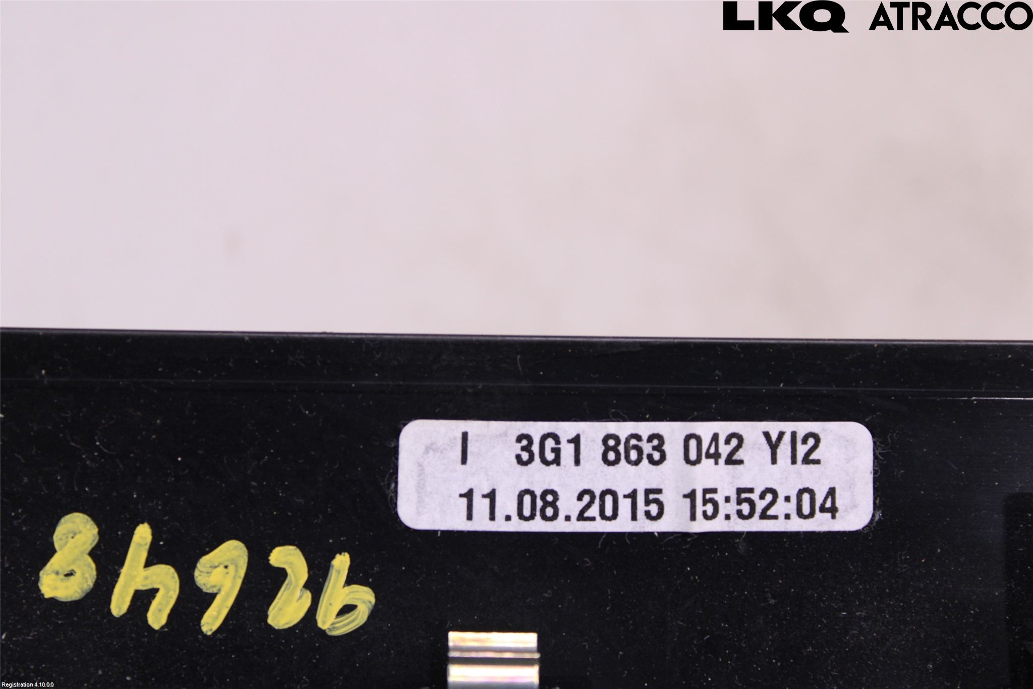 Volkswagen VW PASSAT 15-19 Instrument-Radio Sarg