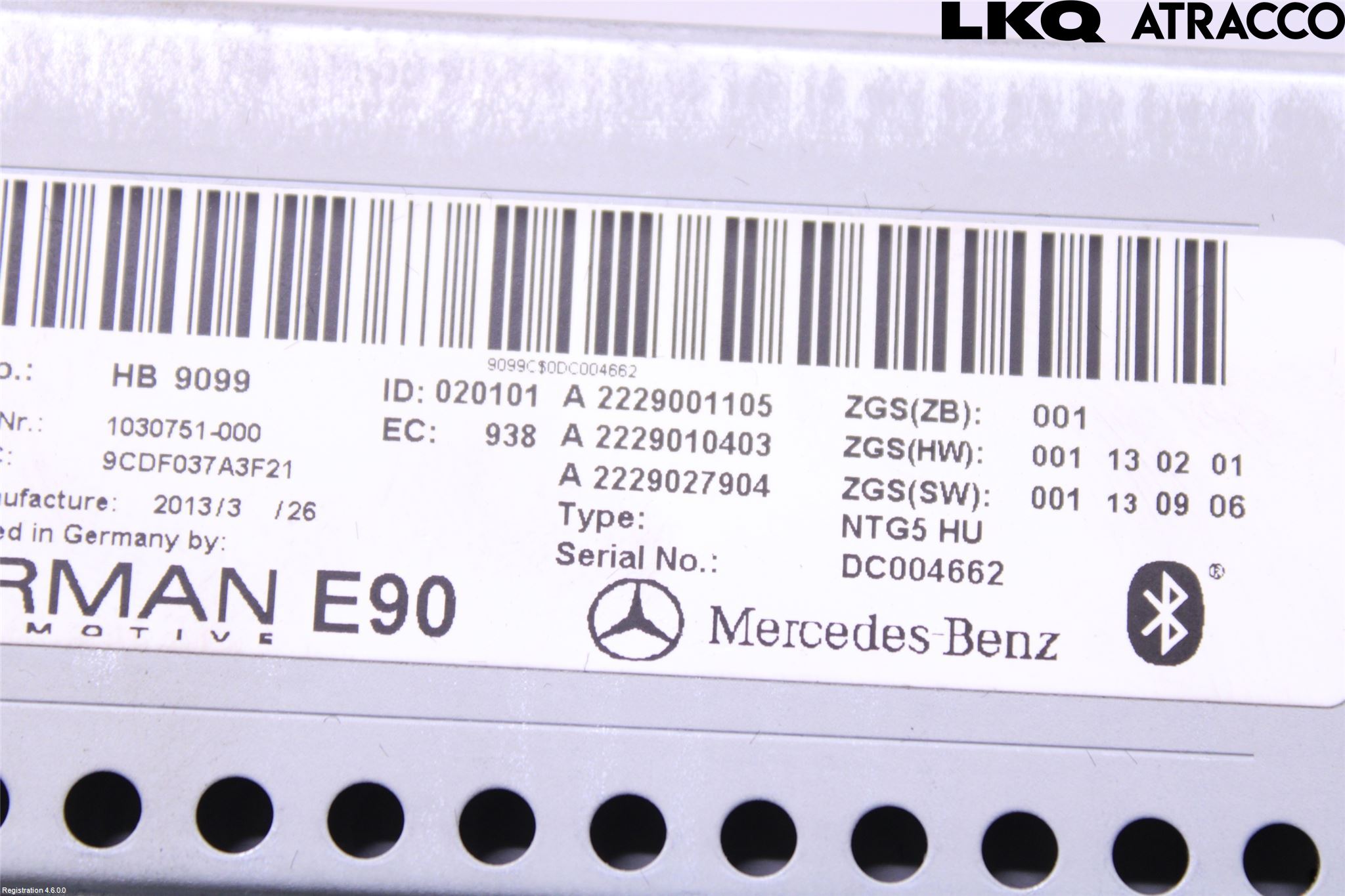 Övriga MB S-CLASS AMG (W221) Cd Radio - Multimediapanel