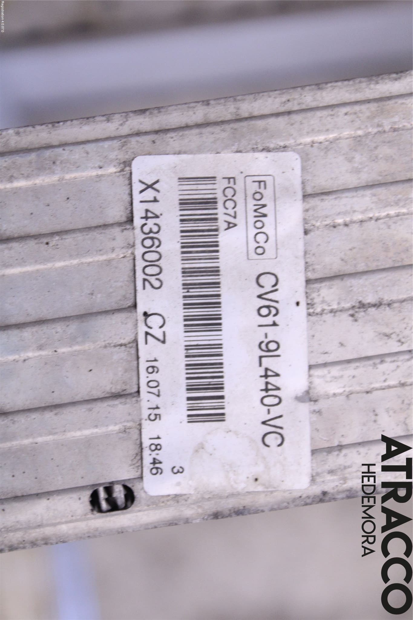 Ford FOCUS 15-18 Laddluft-Intercooler Kyl