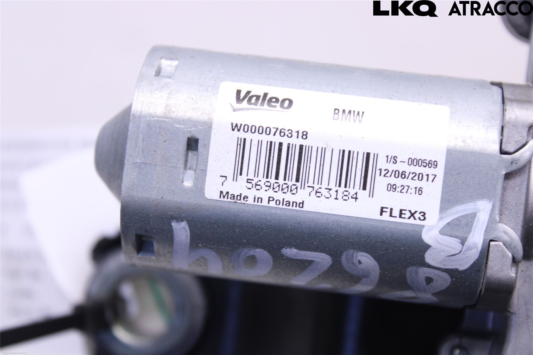 BMW 5 G30/G31/F90 17-23 Torkarmotor Baklucka