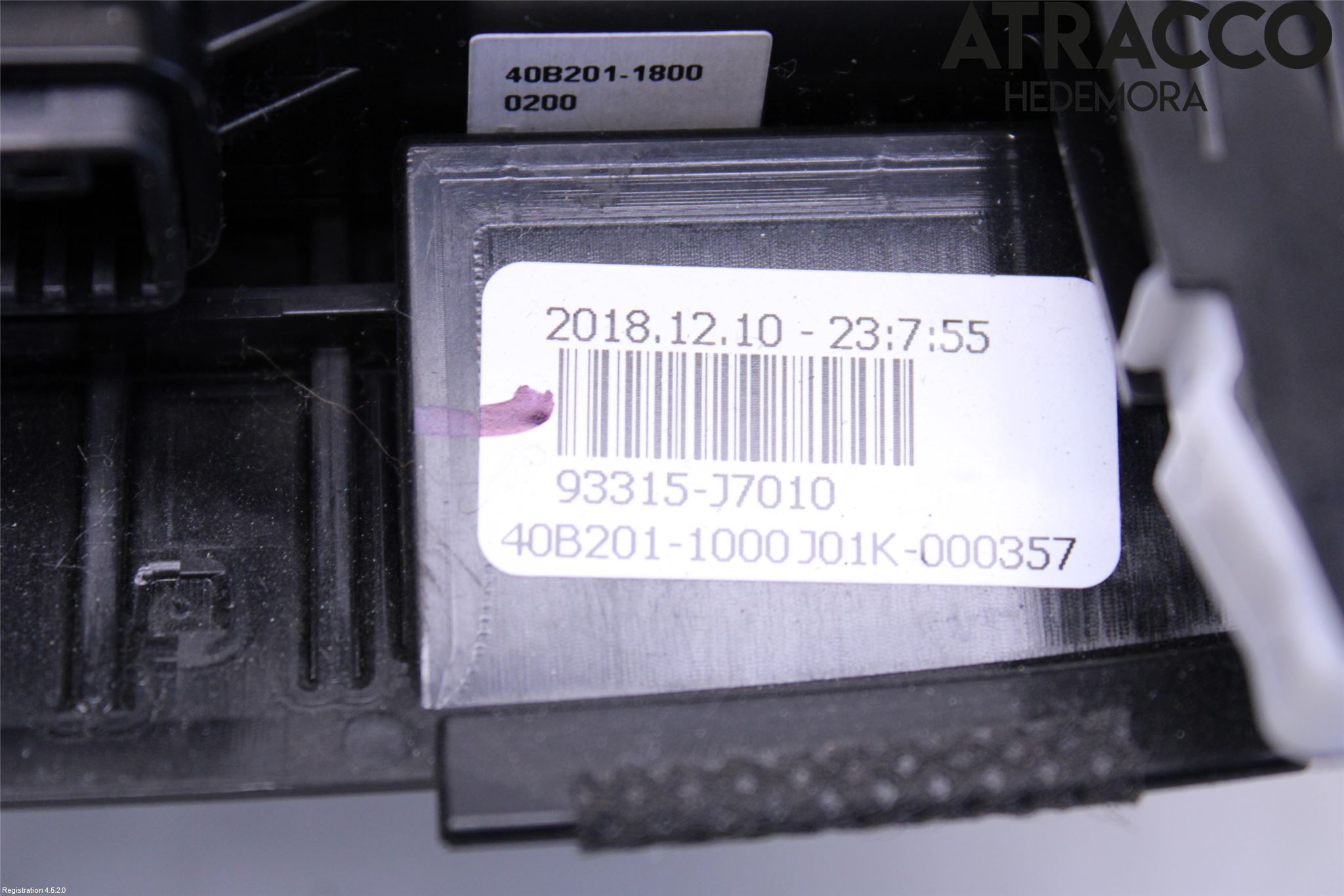 Kia PROCEED 19- Strömställare Stolvärme