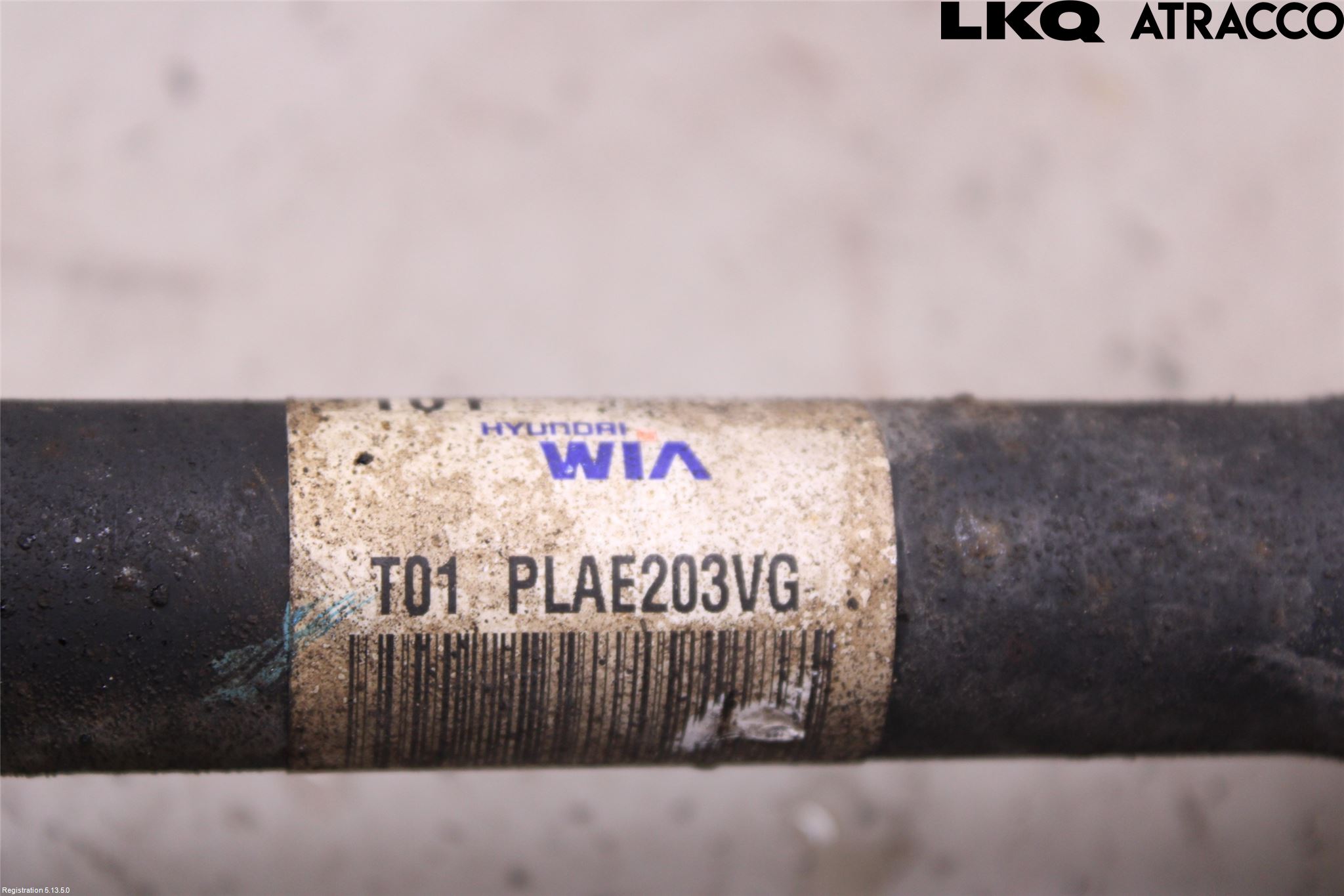 Kia SPORTAGE (QL) 16-21 Drivaxel Fram Vänster