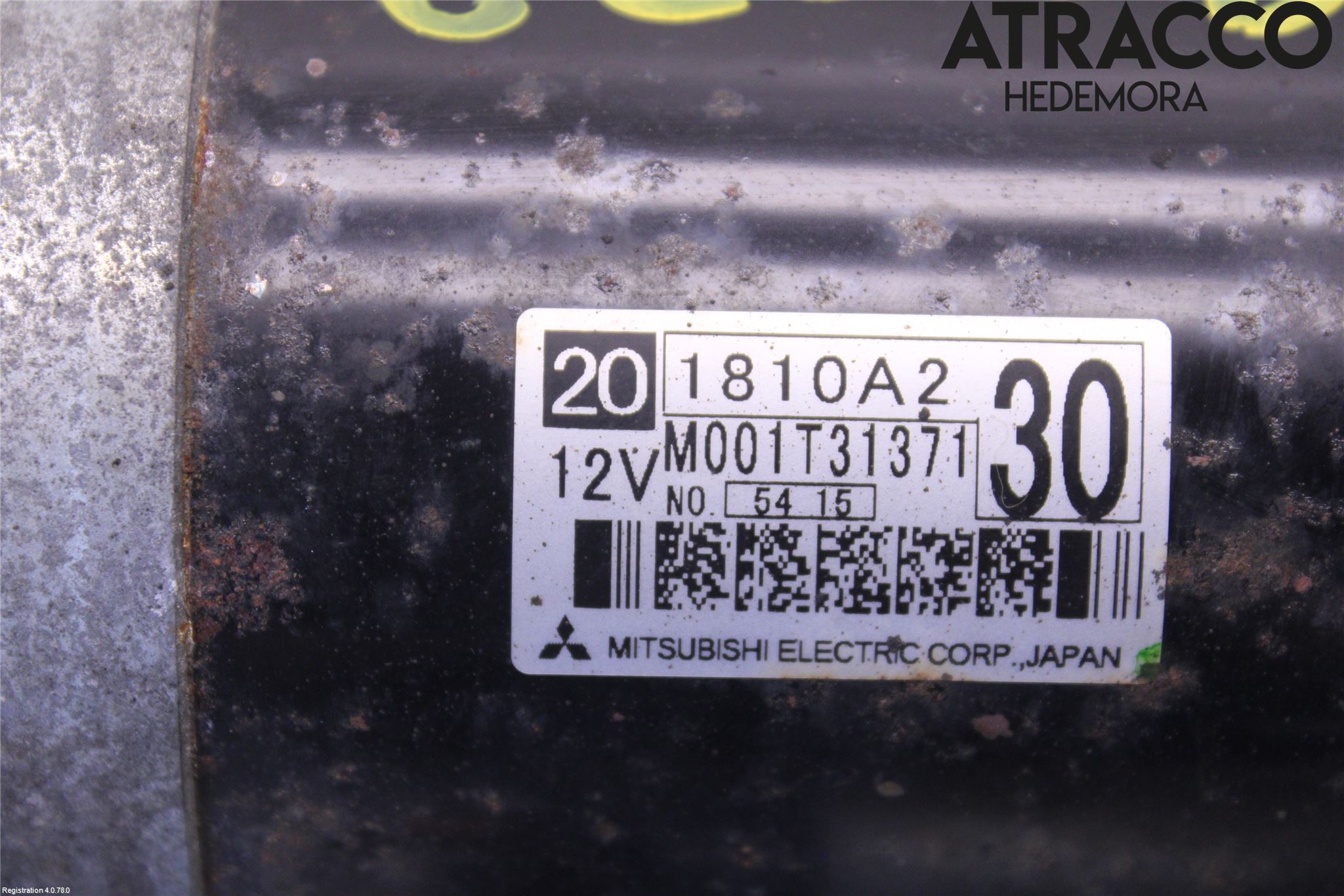 Mitsubishi ASX 10-22 Startmotor Diesel