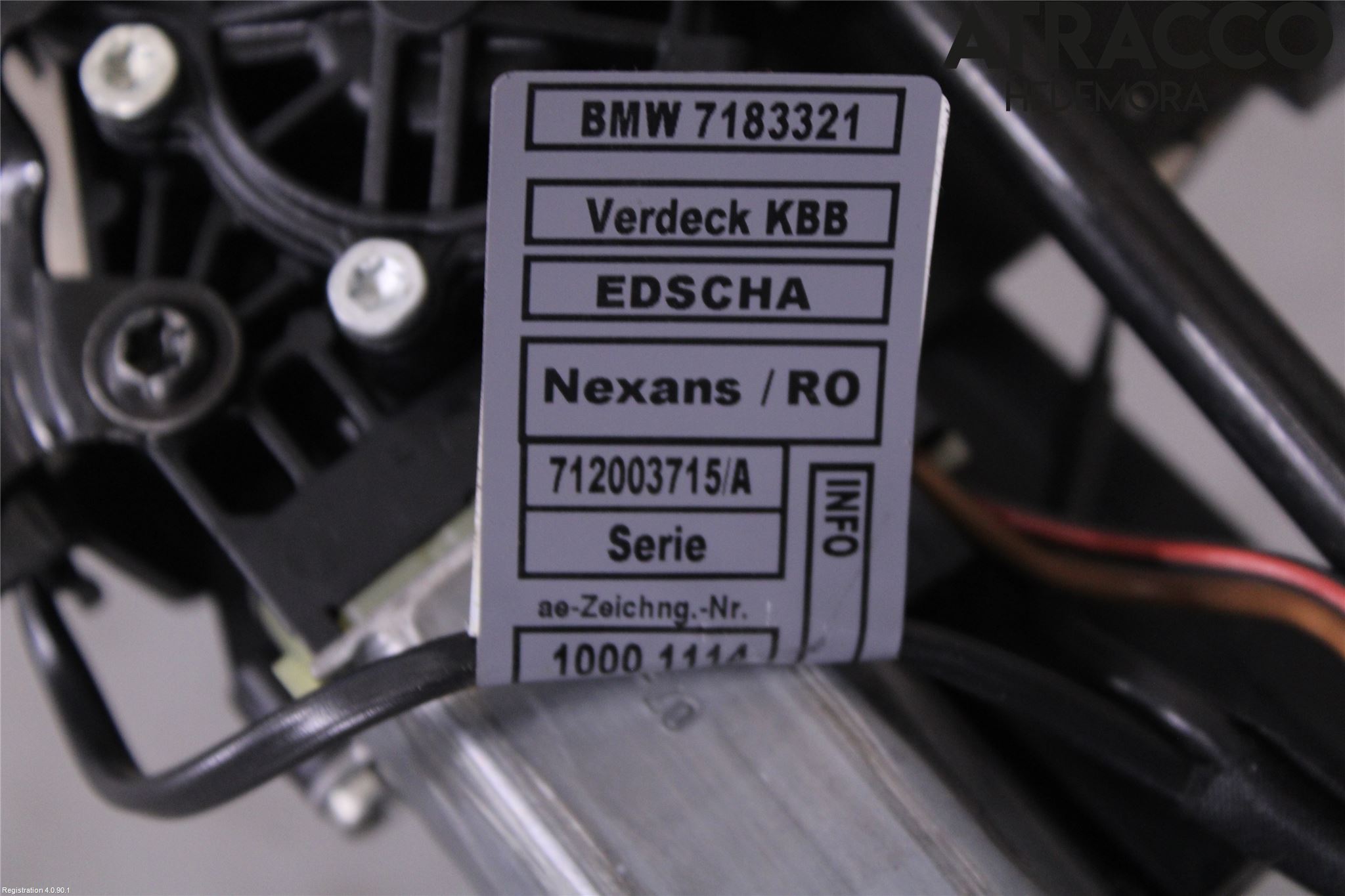 BMW 3 E92/93 Coupé/Cab 05-14 Cab Motor