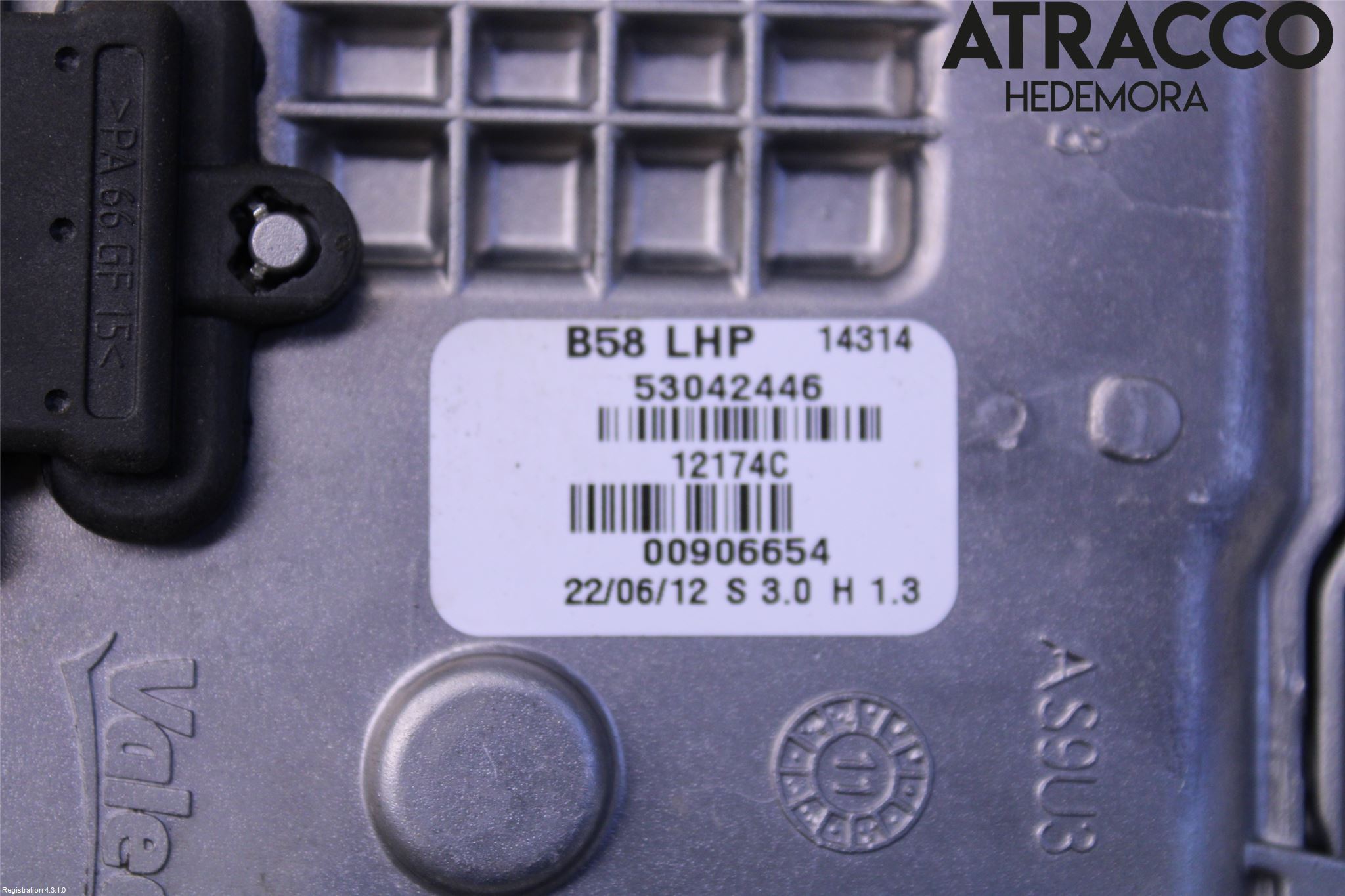 Citroen C4 GRAND PICASSO 07-13 Torkarmotor Vindruta