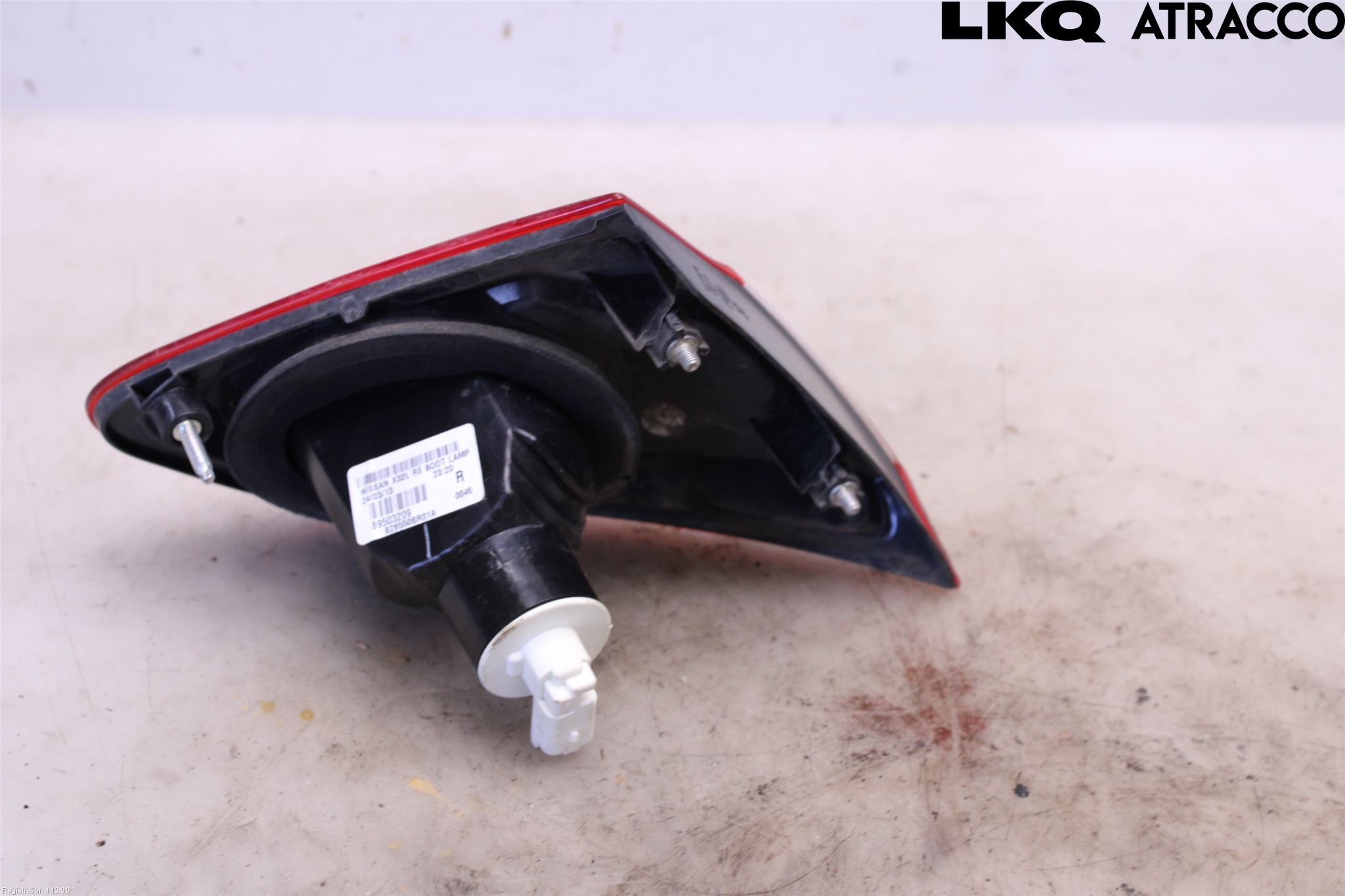Nissan QASHQAI 10-14 Bakljus Lucka Hö