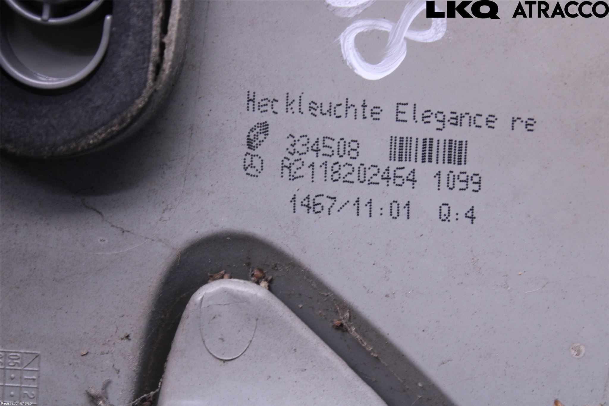 Mercedes-Benz MB E-KLASS (W211) 02-09 Bakljus Höger