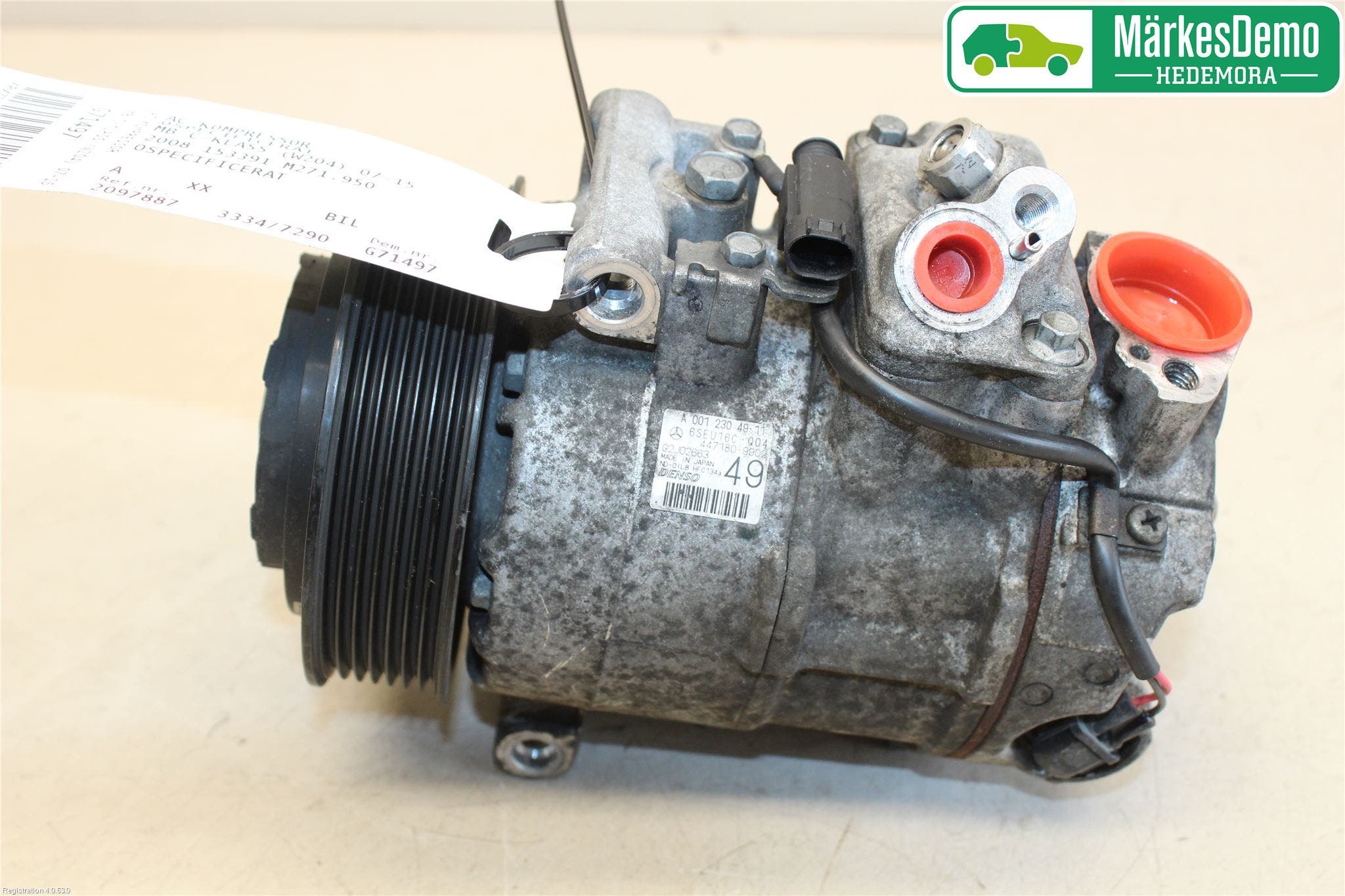 Mercedes-Benz MB C-KLASS (W204) 07-15 Ac Kompressor