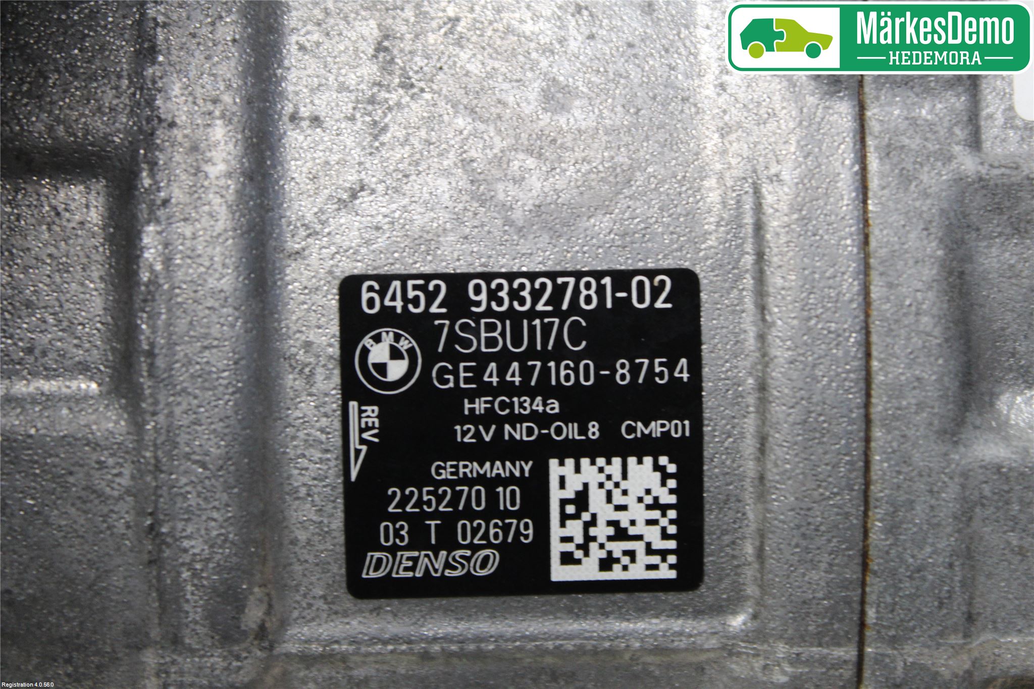 BMW 1 F20/F21 11-19 Ac Kompressor