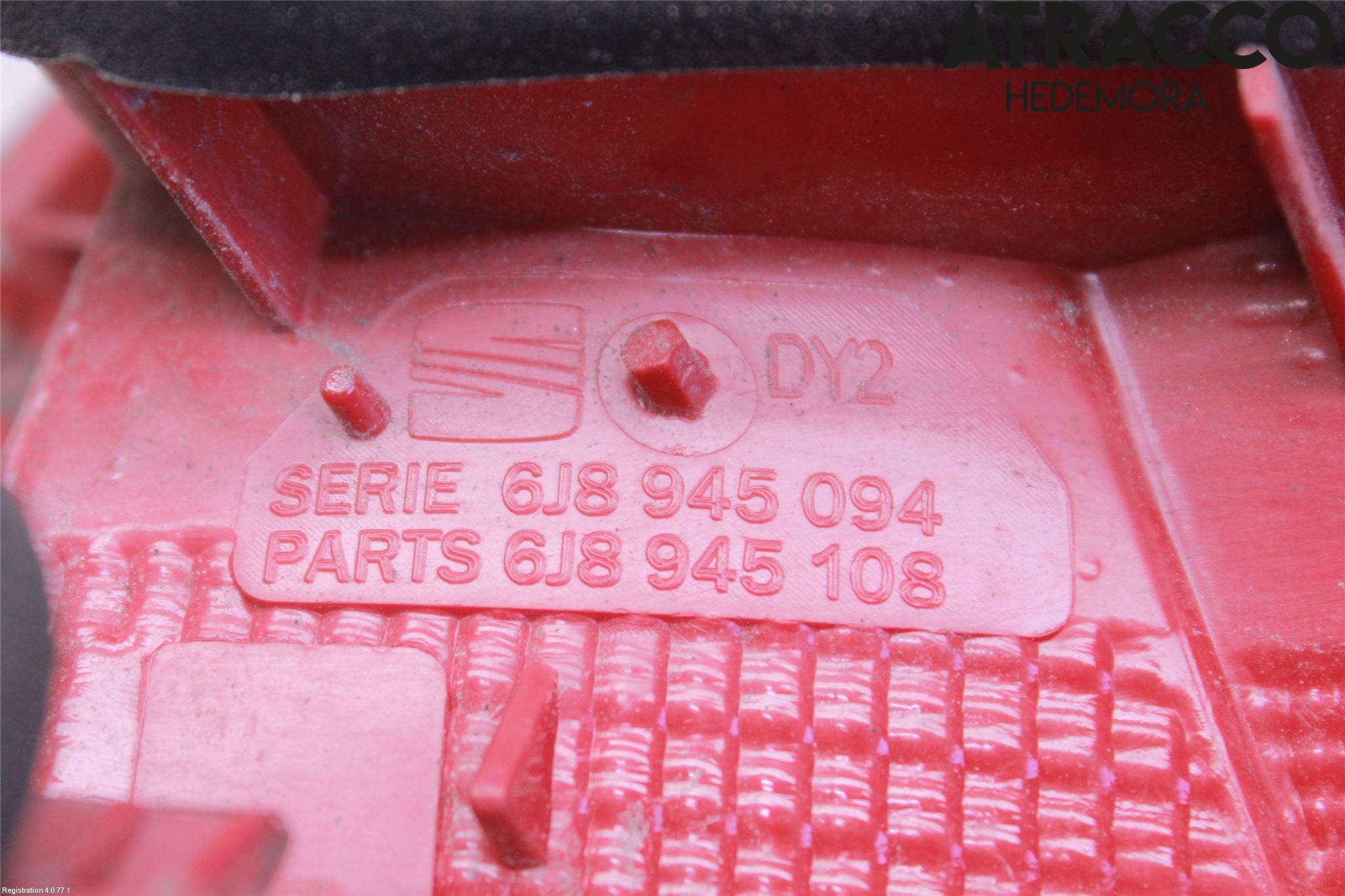 Seat IBIZA IV 08-16 Bakljus Lucka Hö