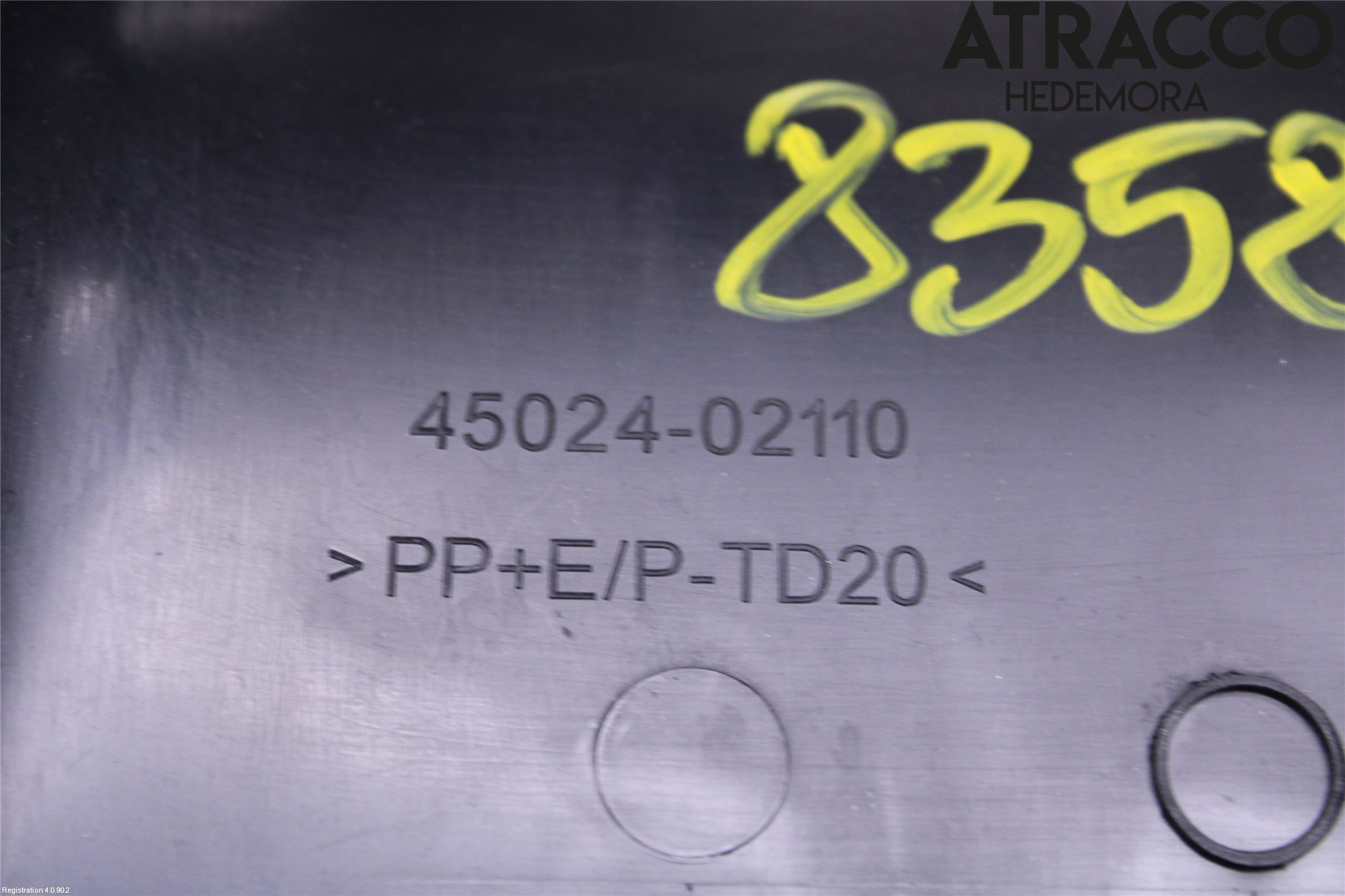 Toyota COROLLA 19- Rattkåpa-Kåpor