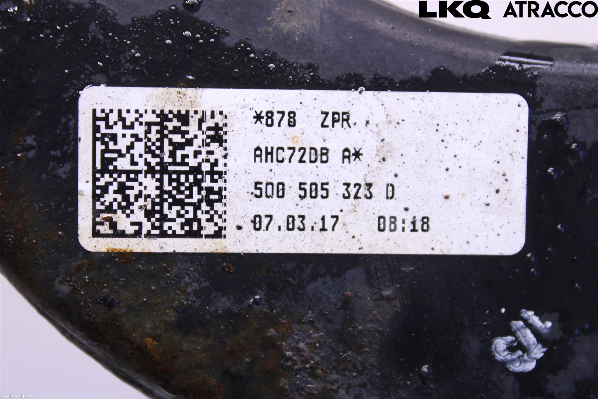 Volkswagen VW TIGUAN 16-24 Bärarm Bak Övre Höger