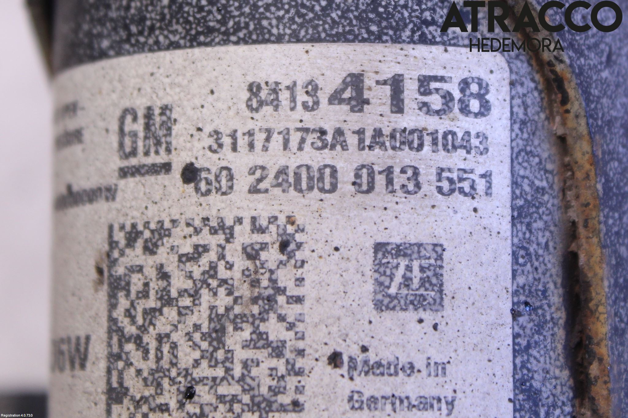 Opel INSIGNIA 17- Fjäderben Fram Höger