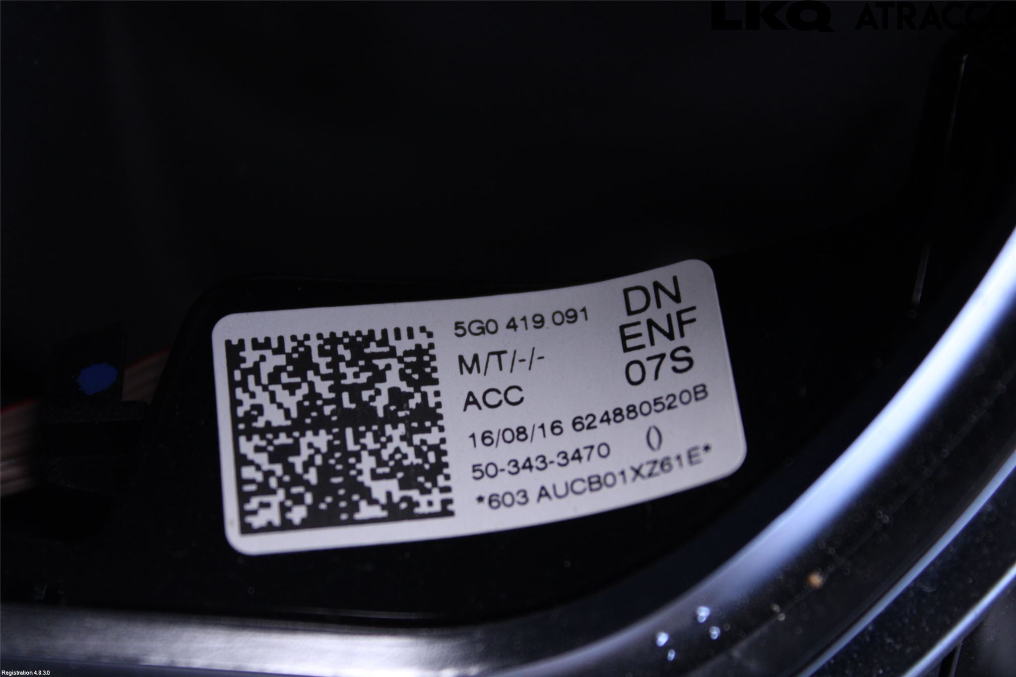 Volkswagen VW PASSAT 15-19 Ratt