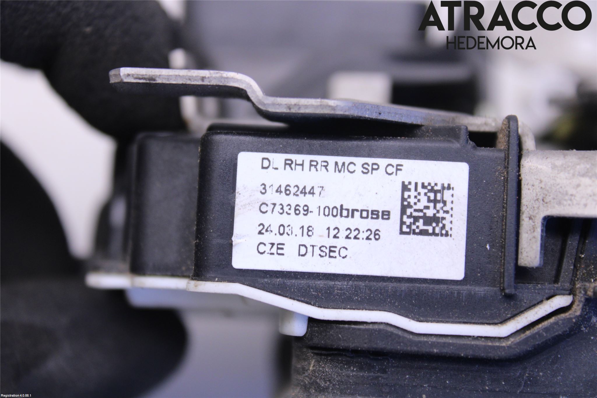 Volvo V90 17->> Låskista-Dörrlås