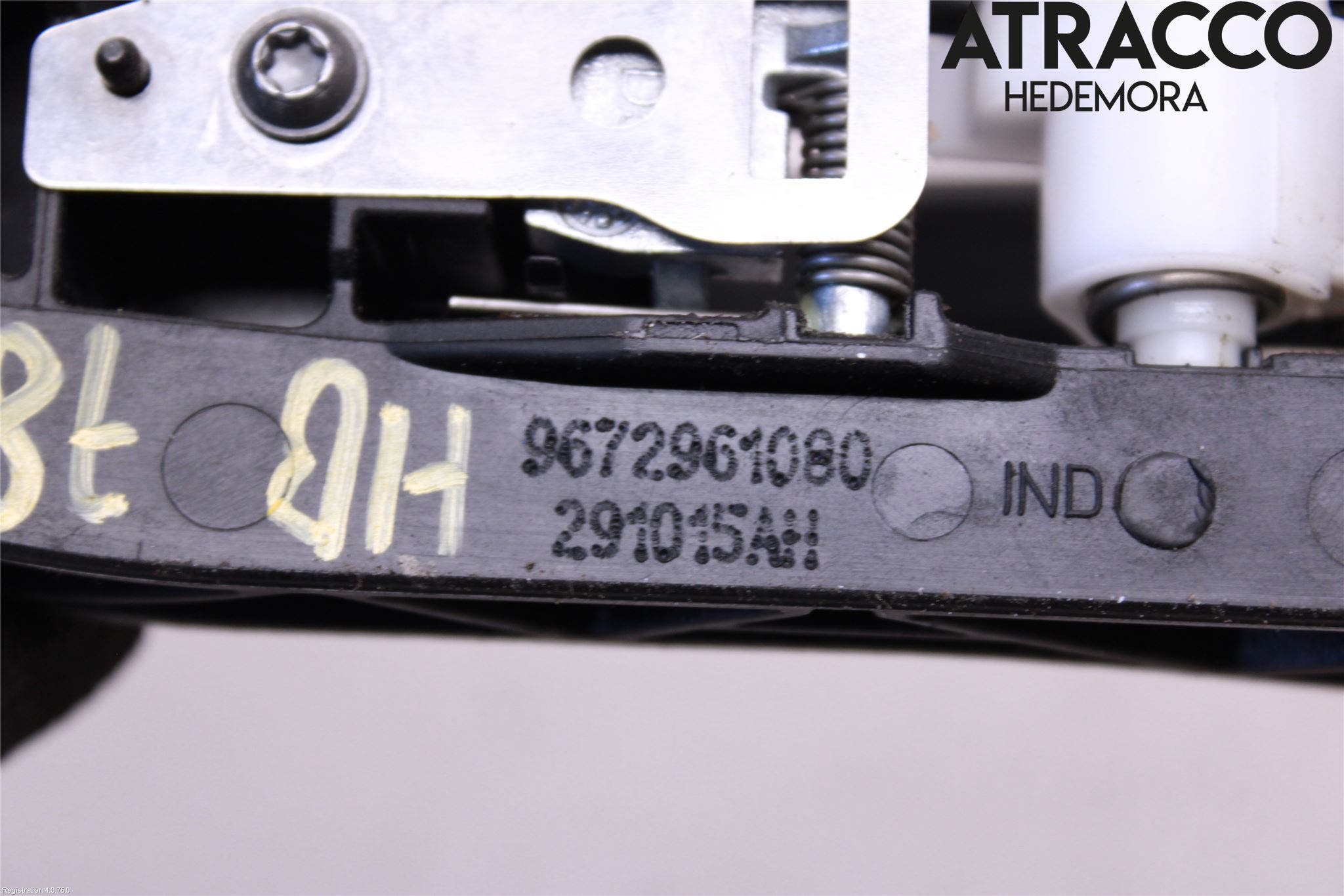 Peugeot PEUGOT 208 16-19 Dörrhandtag Yttre Hö