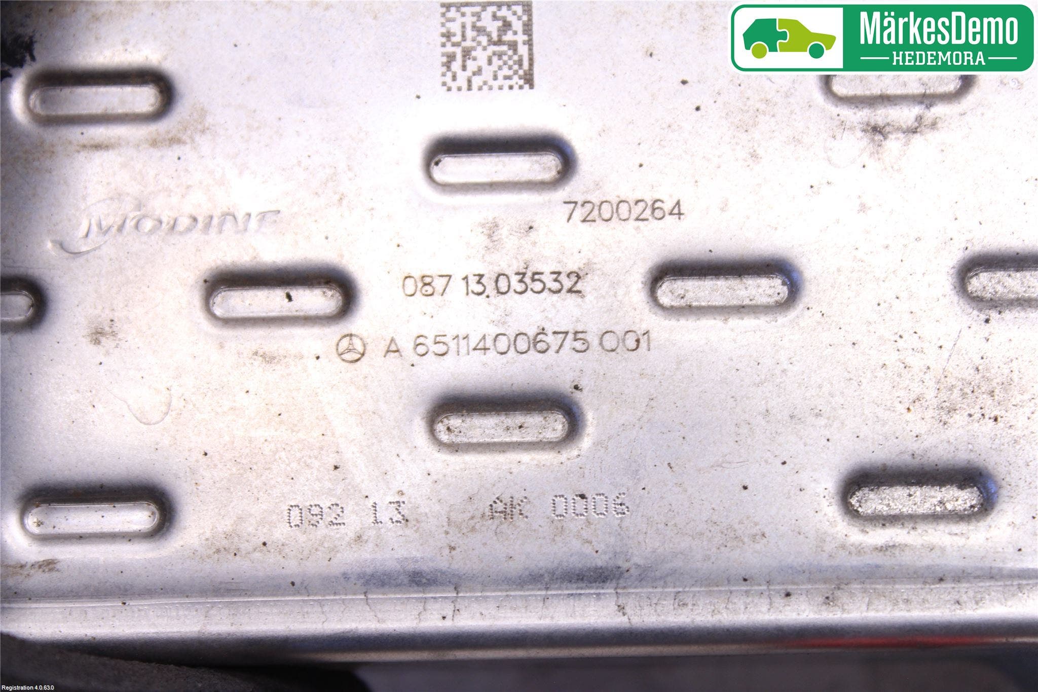 Mercedes-Benz MB B-KLASS (W246/W242) 12-19 Avgaskylare