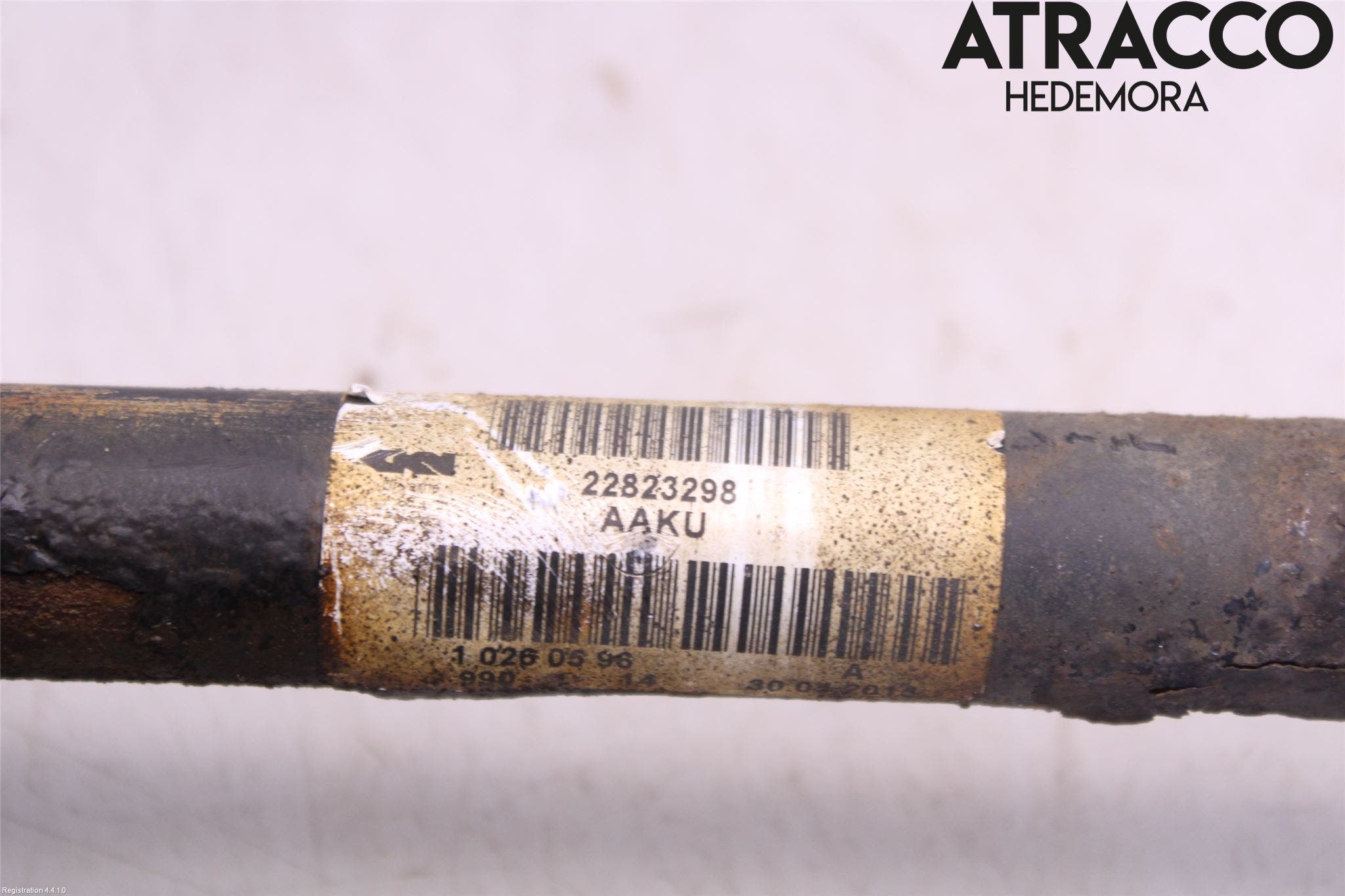 Opel INSIGNIA 09-16 Drivaxel Bak Höger